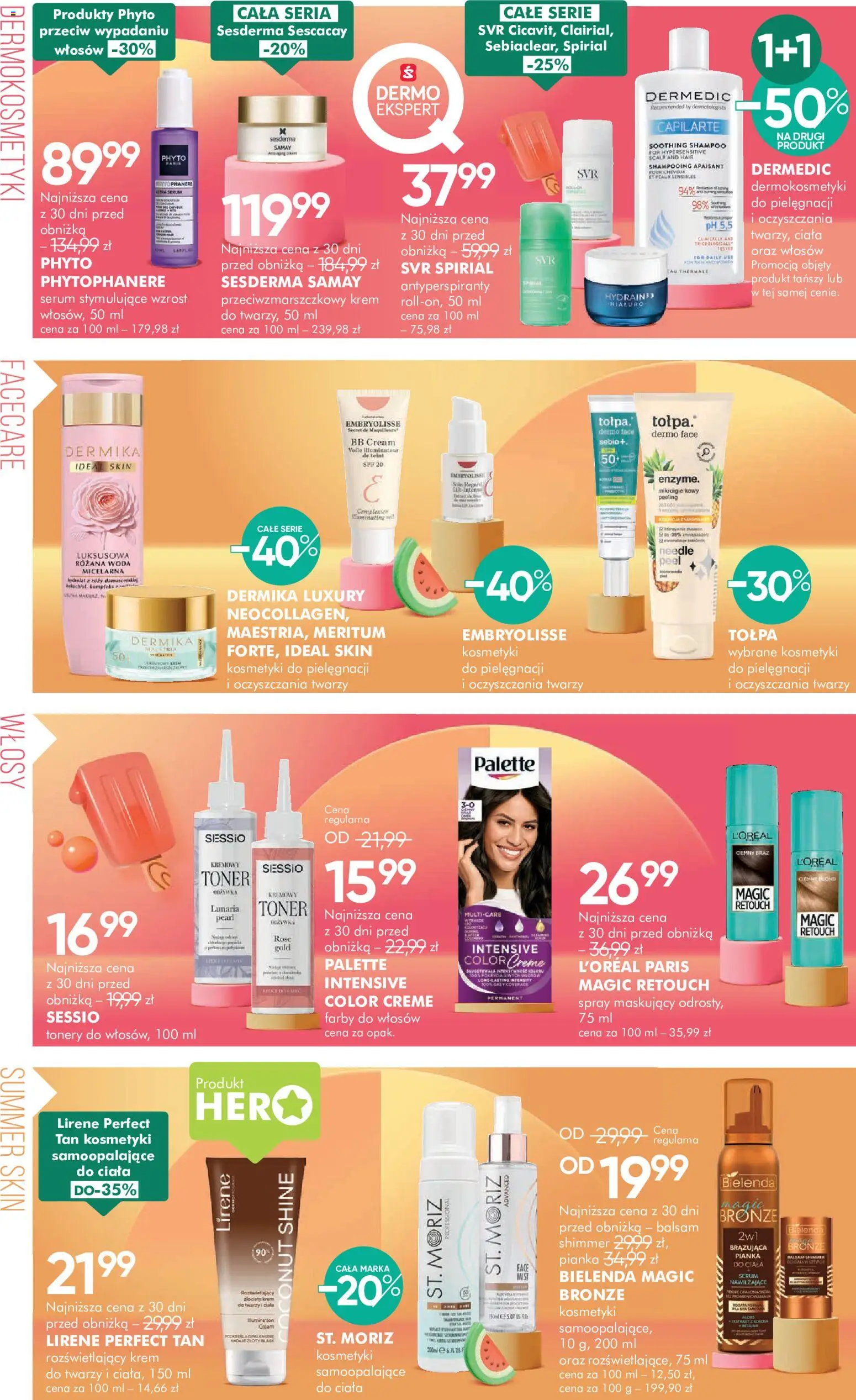 Super-pharm gazetka od 16.06.2026 | Strona: 10 | Produkty: Toner, Por, Krem, Hydrolat