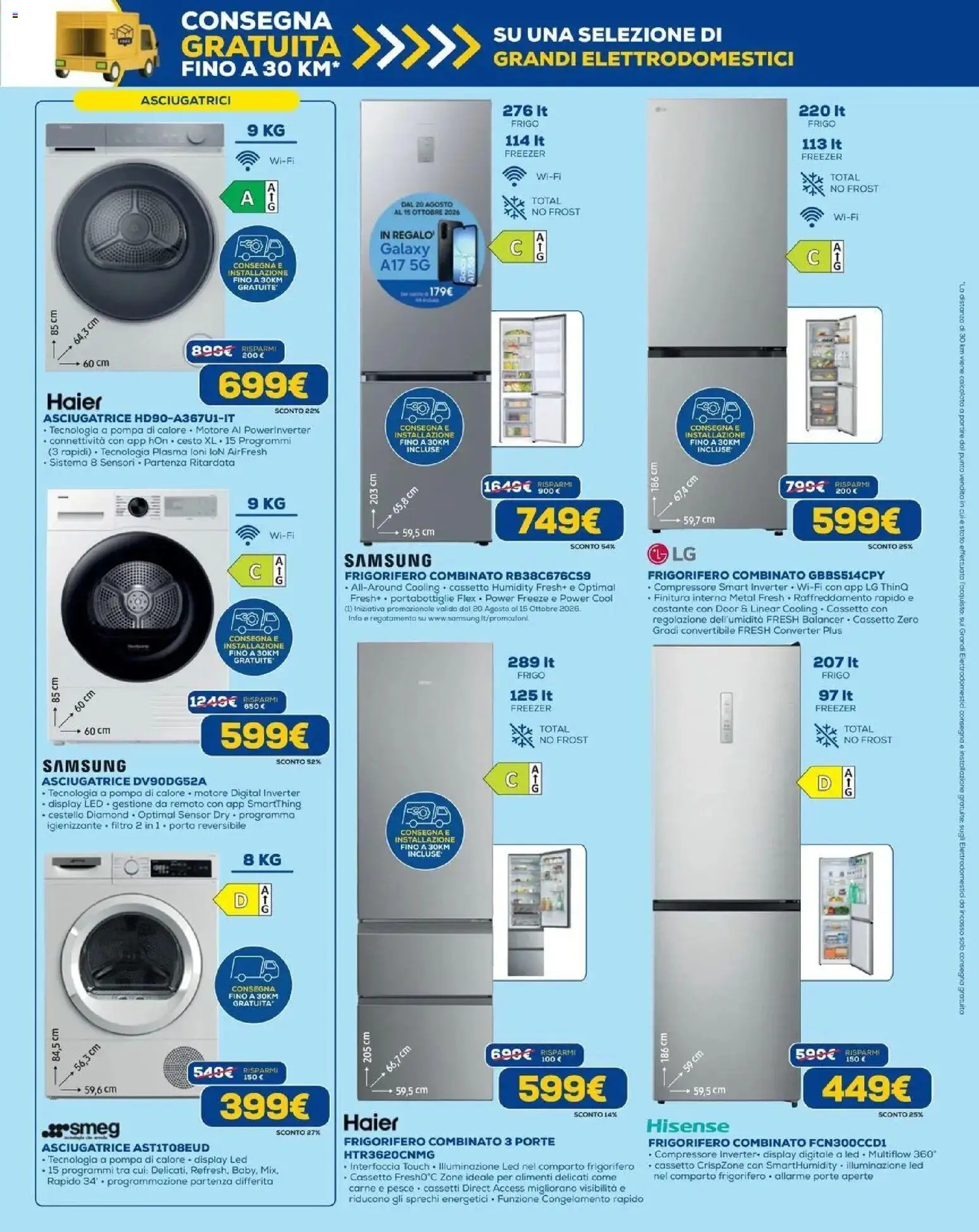 Nuovo Euronics volantino Venaria Reale dal 24/09/2026 > offerte anteprima 🛍️ | Pagina: 3 | Prodotti: Pesce, Carne, Illuminazione, Samsung