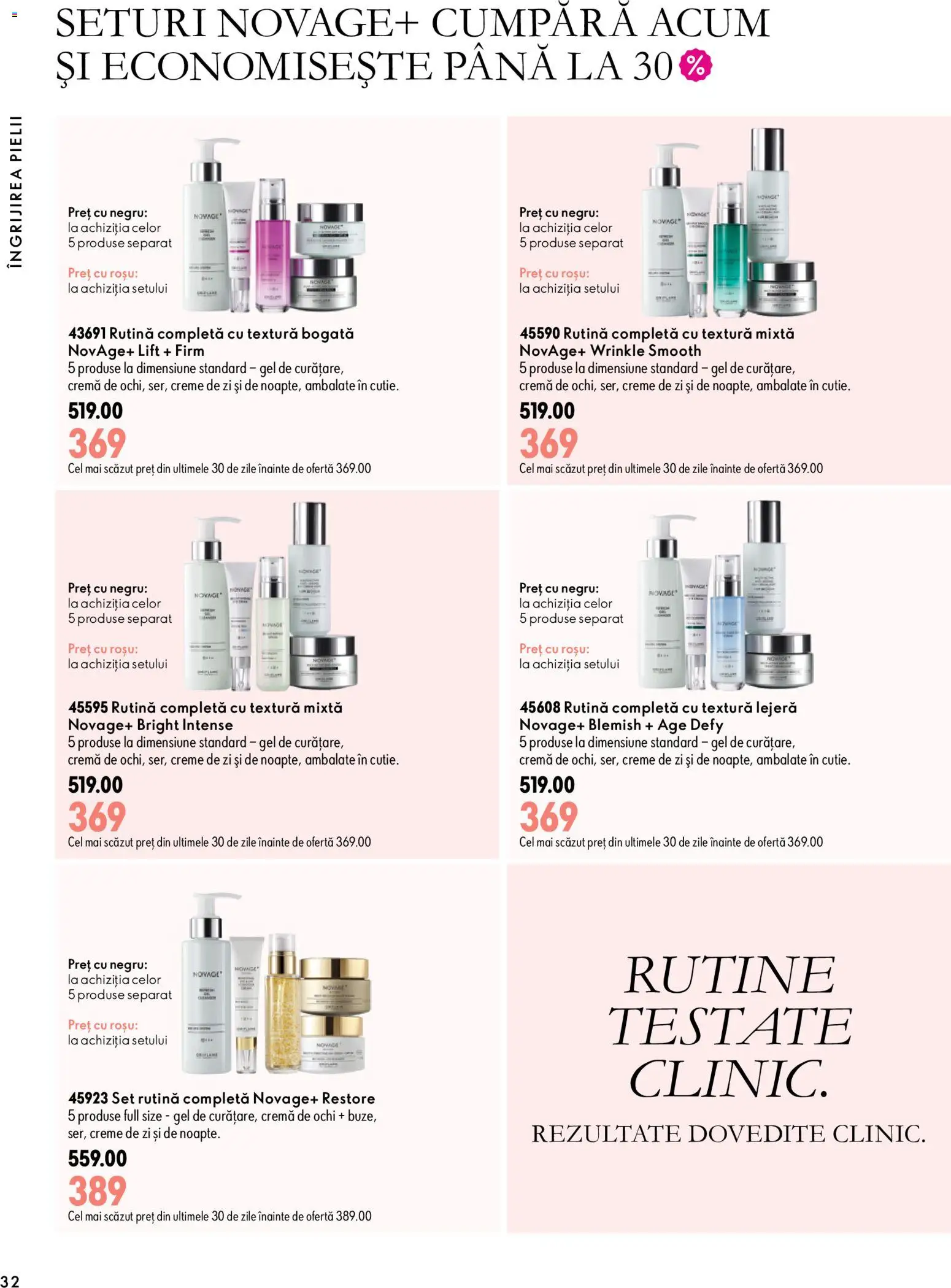 Noul catalog Oriflame – valabil de la 30.09.2026 | Pagină: 32 | Produse: Ochi, Cremă, Intense