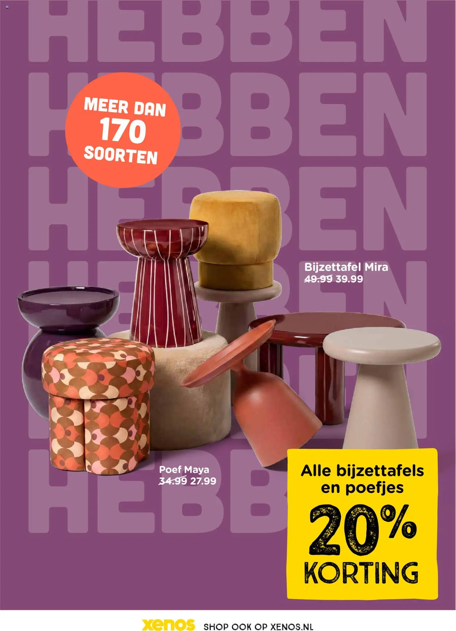 {H1} | Pagina: 4 | Producten: Bijzettafels