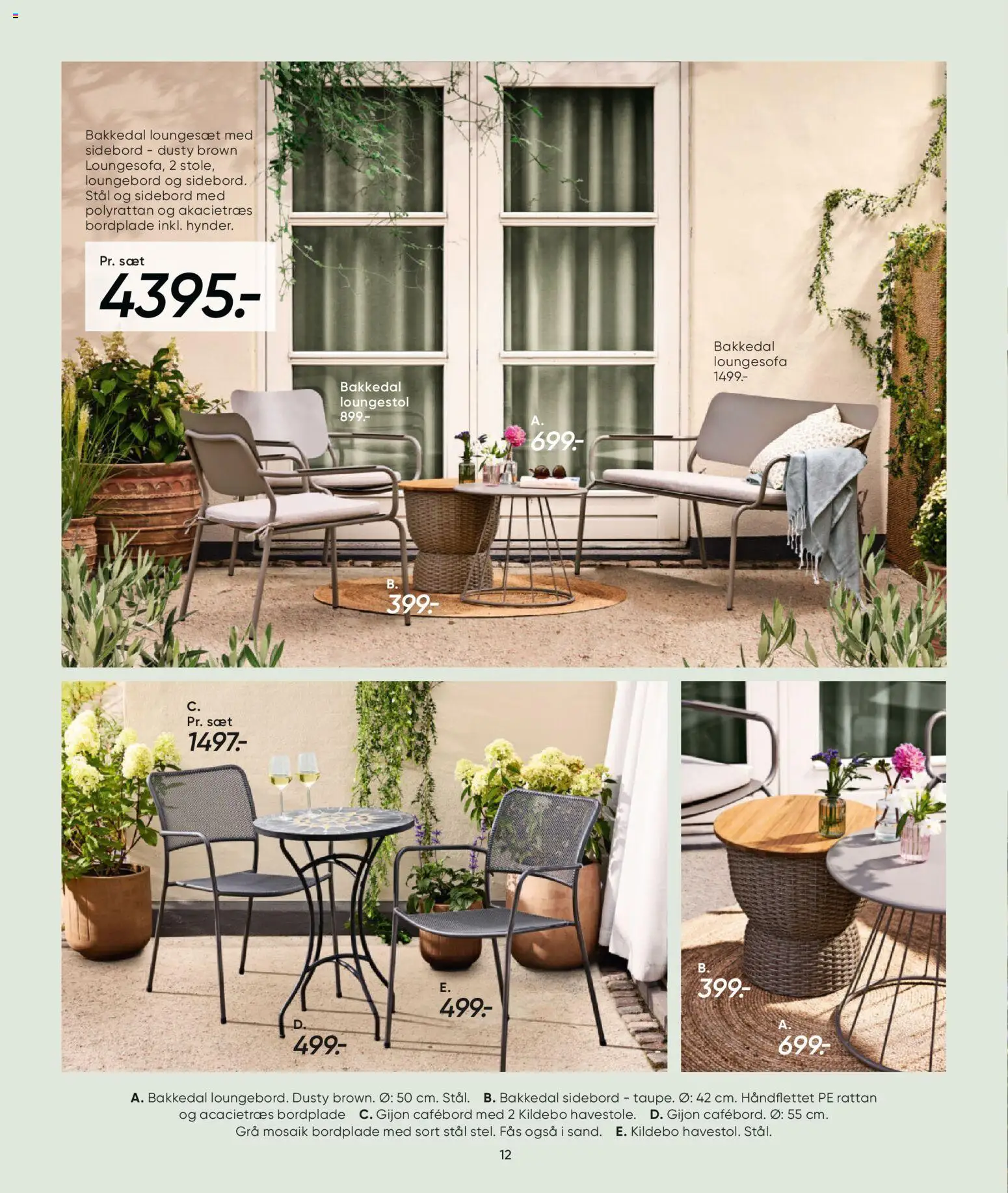 Bilka tilbudsavis – gyldig fra 27.03.2026 | Side: 12 | Produkter: Loungesæt