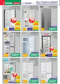 Jager katalog akcije – veljaven od 19.08.2026 | Stran: 6 | Izdelki: Hladilnik, Zamrzovalnik