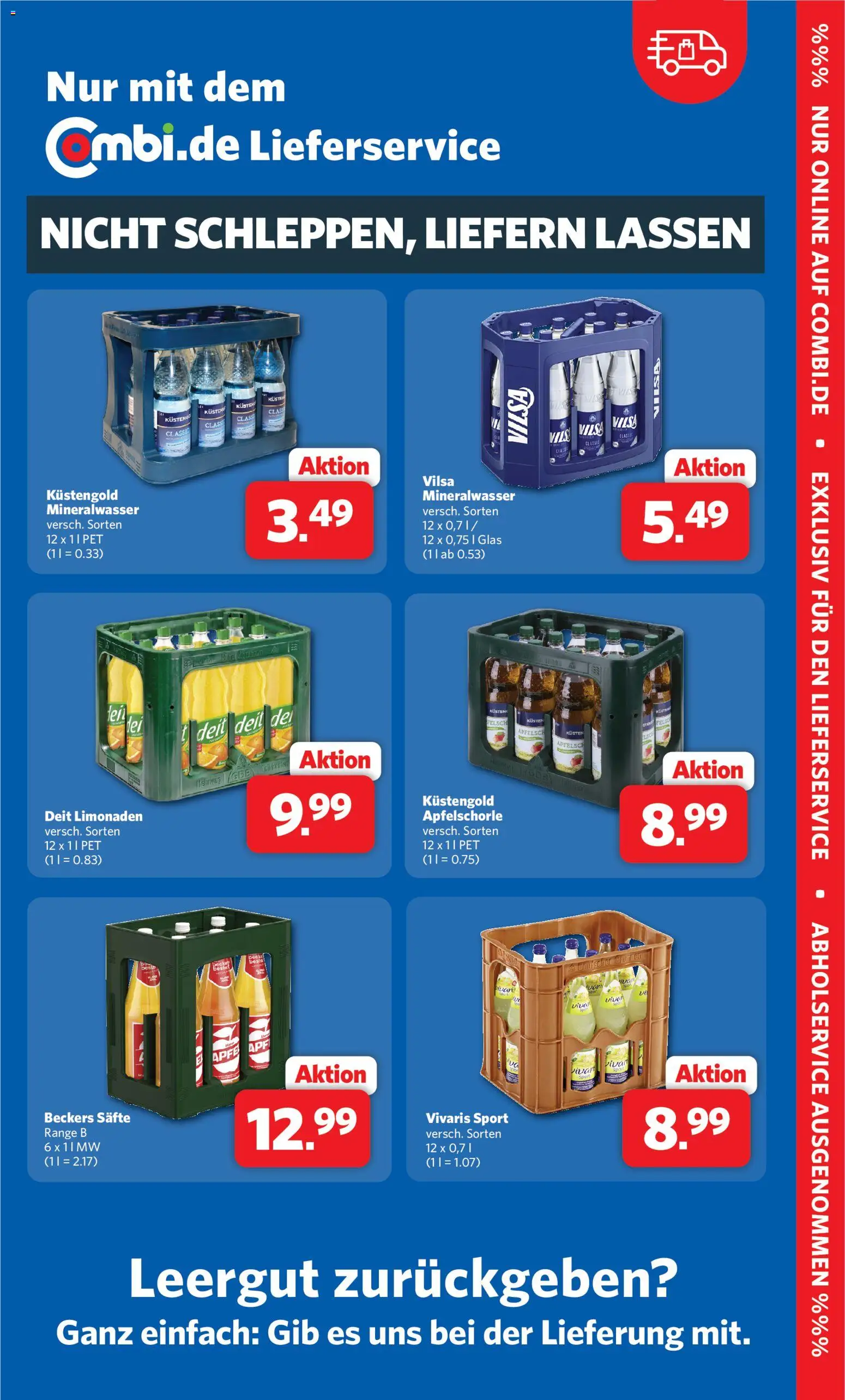 Combi Lieblingsdrinks – gültig ab 11.05.2026 | Seite: 5 | Produkte: Mineralwasser