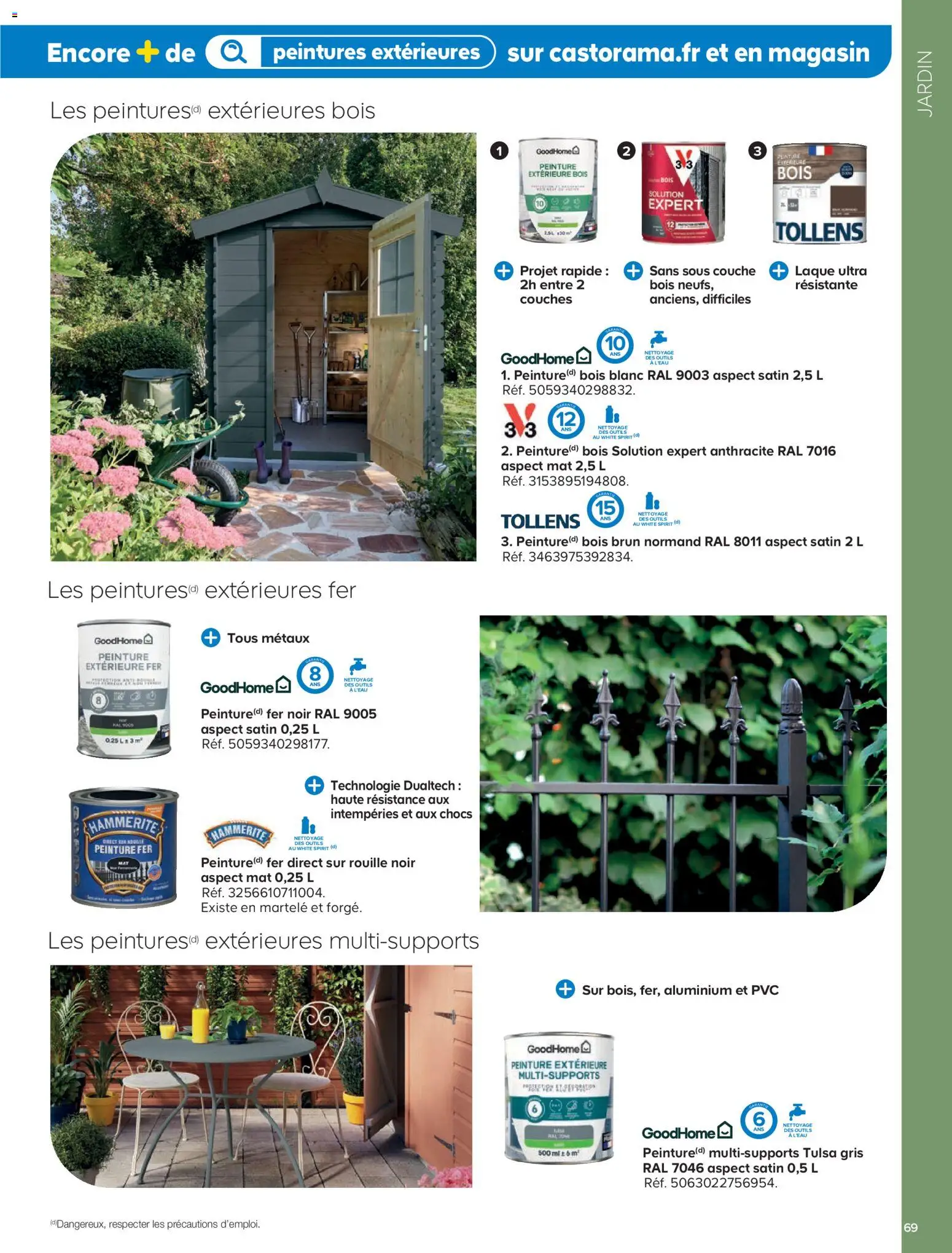 {H1} | Page: 69 | Produits: Couches, Laque