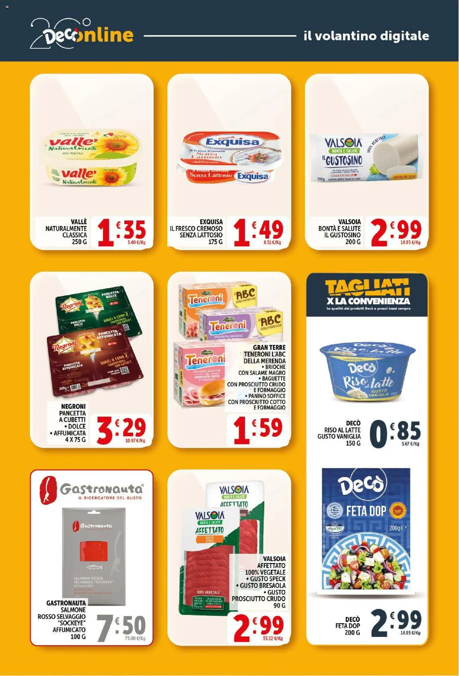 Volantino Decò del 29.05.2026 | Pagina: 23 | Prodotti: Prosciutto Crudo, Prosciutto Cotto, Salame, Formaggio