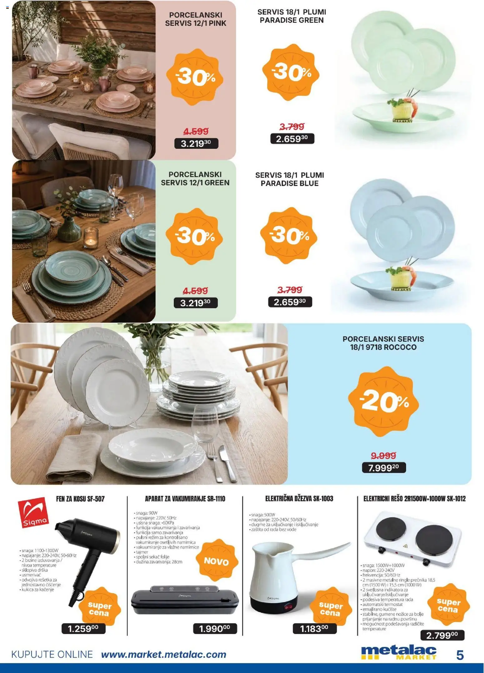 Metalac Market katalog - važi od 01.08.2026 | Strana: 5