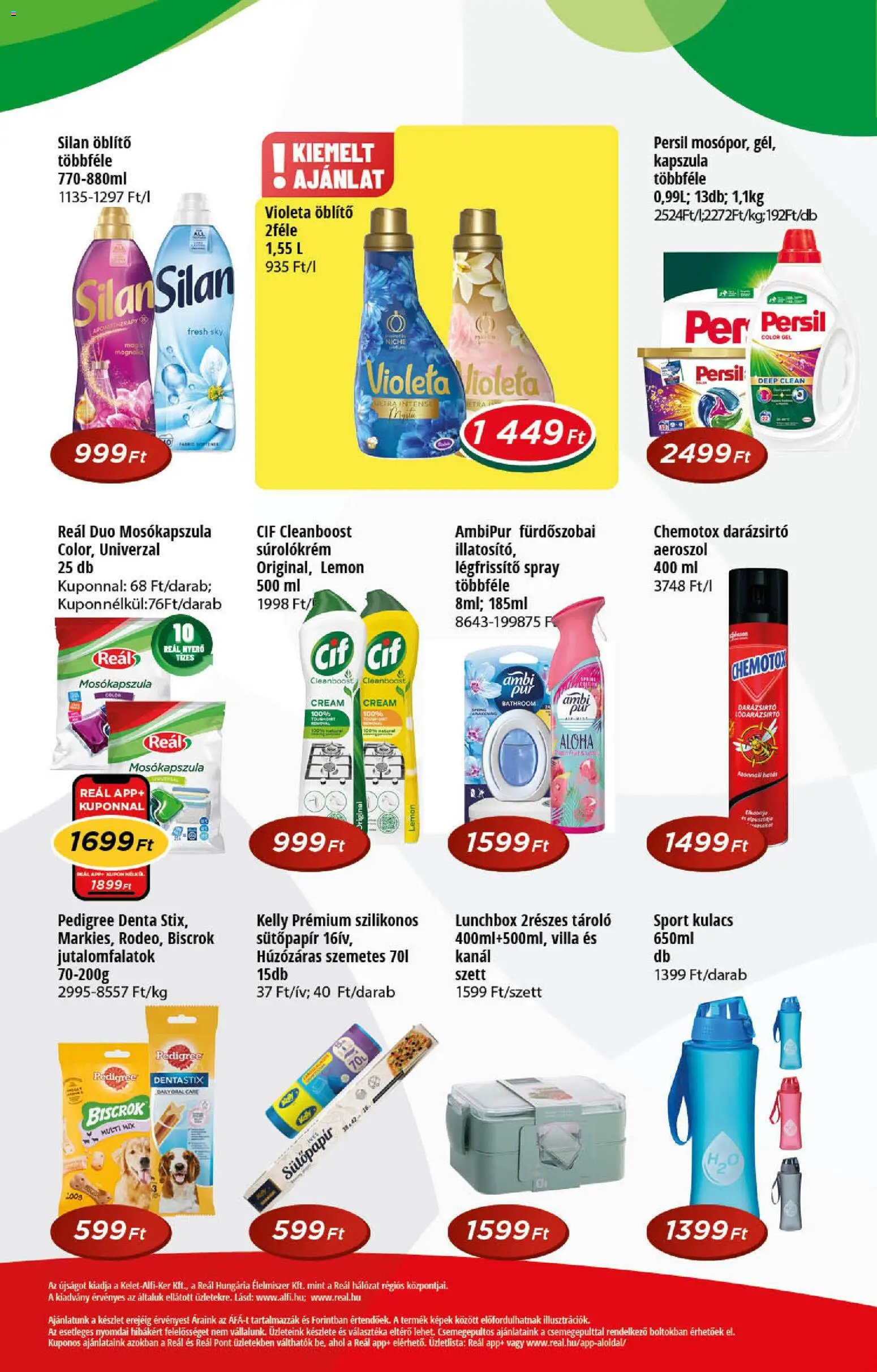 Reál akciós ujság - amely érvényes a következő dátumtól: 2026.08.19. | Oldal: 8 | Termékek: Kapszula, Légfrissítő spray, Persil, Öblítő