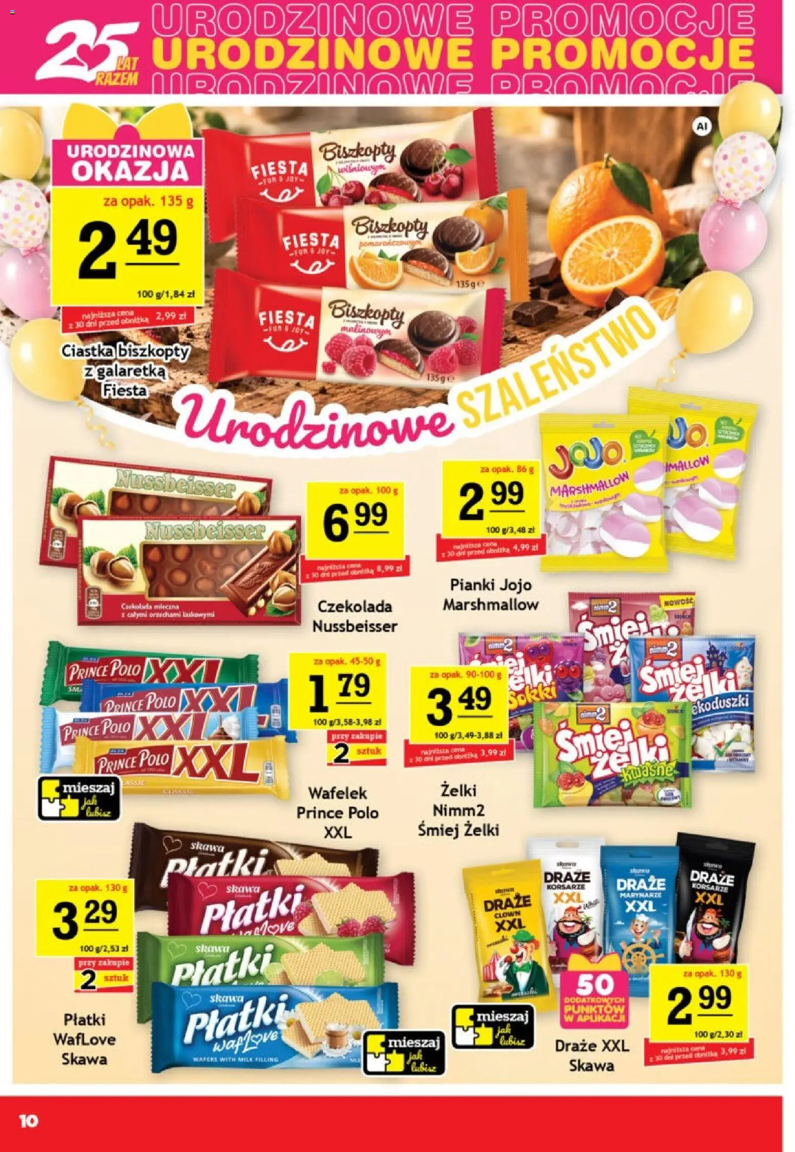 Gram Market gazetka od 16.09.2026 | Strona: 10 | Produkty: Prince polo xxl, Wafelek, Prince polo, Pianki jojo