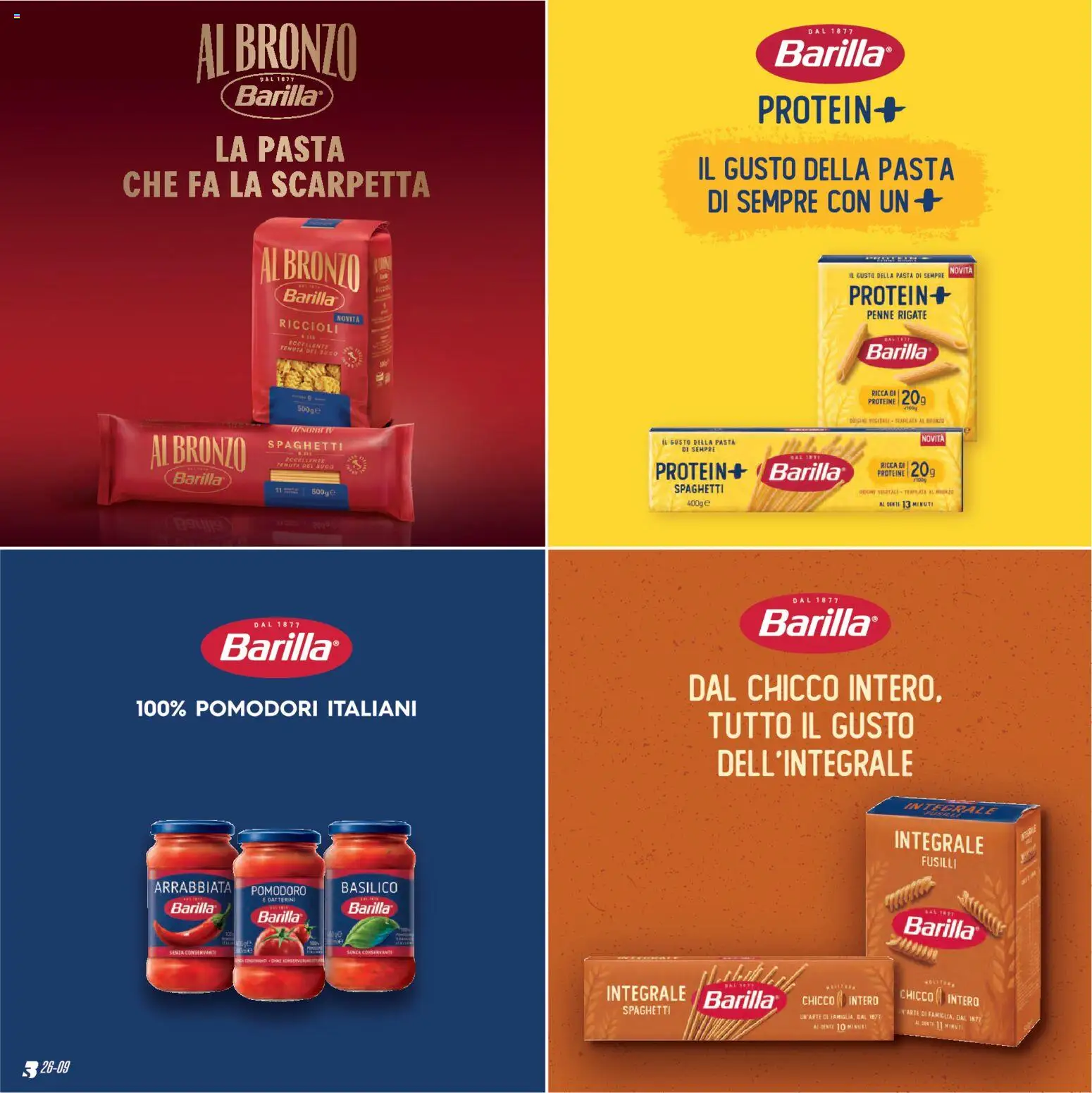 Volantino Poli del 14/10/2026 | Pagina: 25 | Prodotti: Pomodoro, Pasta, Barilla, Penne