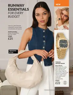 Preview of AVON - Offers valid from 01.06.2026 | Page: 187 | Products: Handbag, Watch, Case