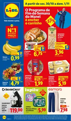 Pré-visualização Lidl Promoções Fim de Semana válido de 30/10/2026
