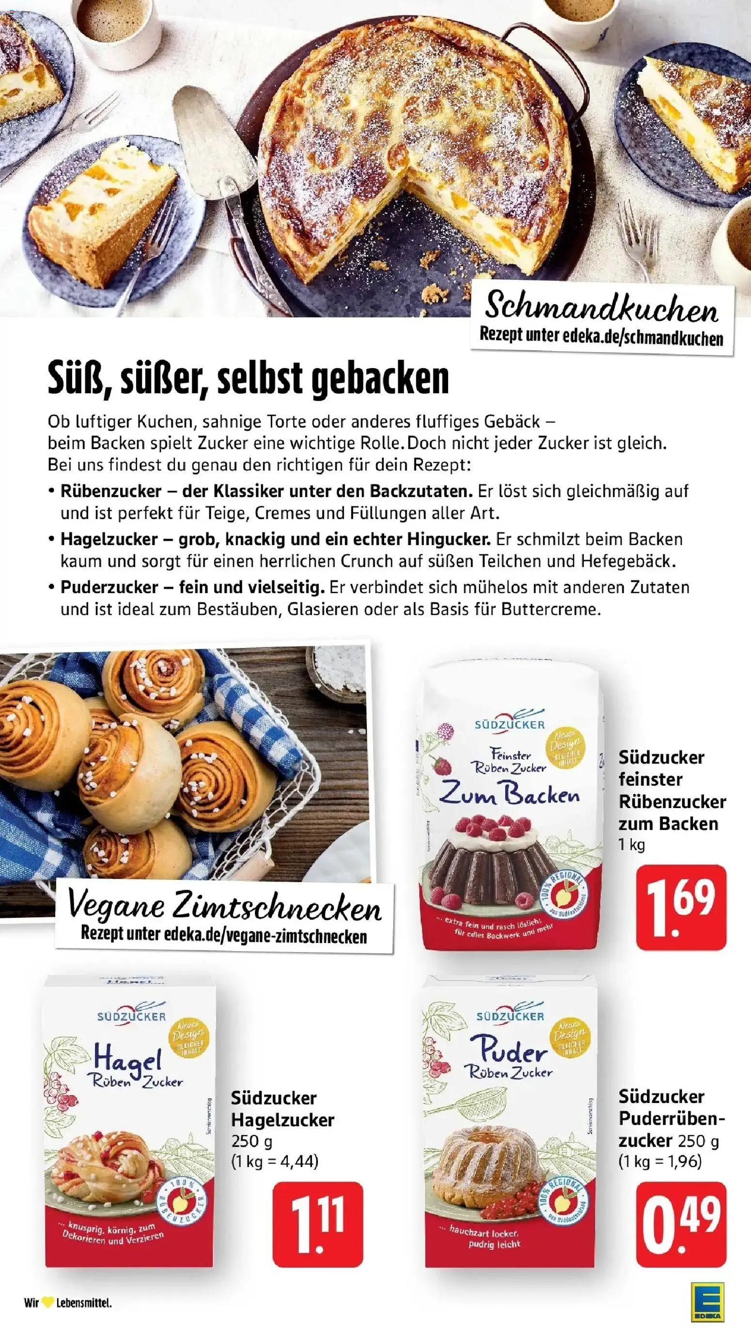 Edeka Prospekt Römerberg (ab 19.10.2026) » Angebote Online | Seite: 34 | Produkte: Puder, Zucker