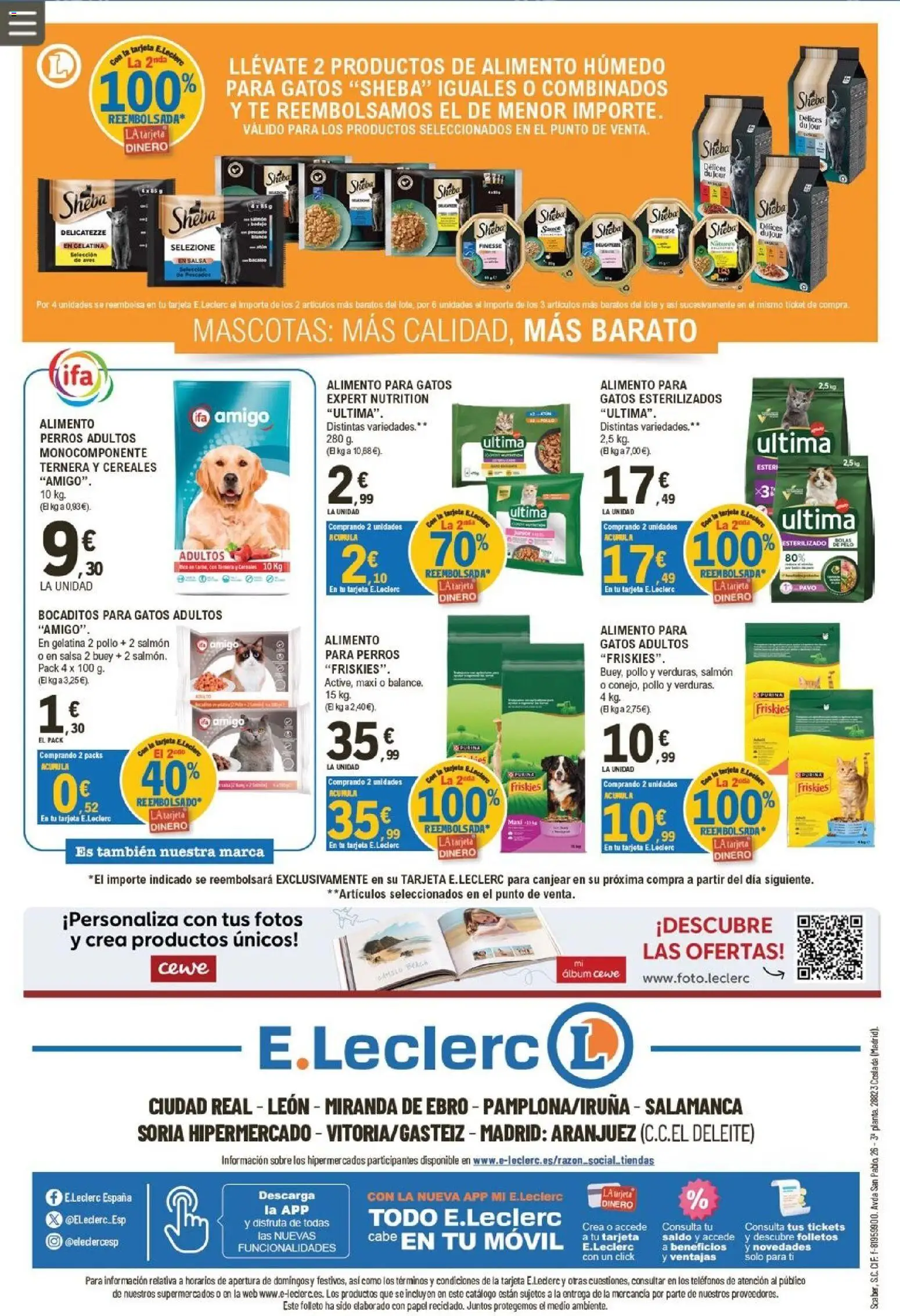 E.Leclerc Pamplona │ válido desde el 09/09/2026 | Página: 36 | Productos: Gelatina, Aves, Té, Salmón