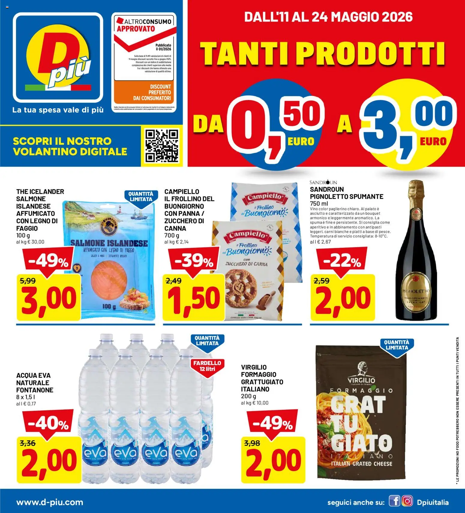 Volantino D Più del 11.05.2026 | Pagina: 1
