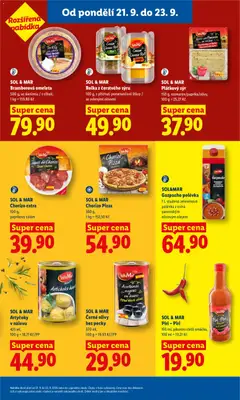 Náhled letáku Plátkový sýr, 150 g, rozmarýn/paprika/olivy od 21.09.2026 | Strana: 27