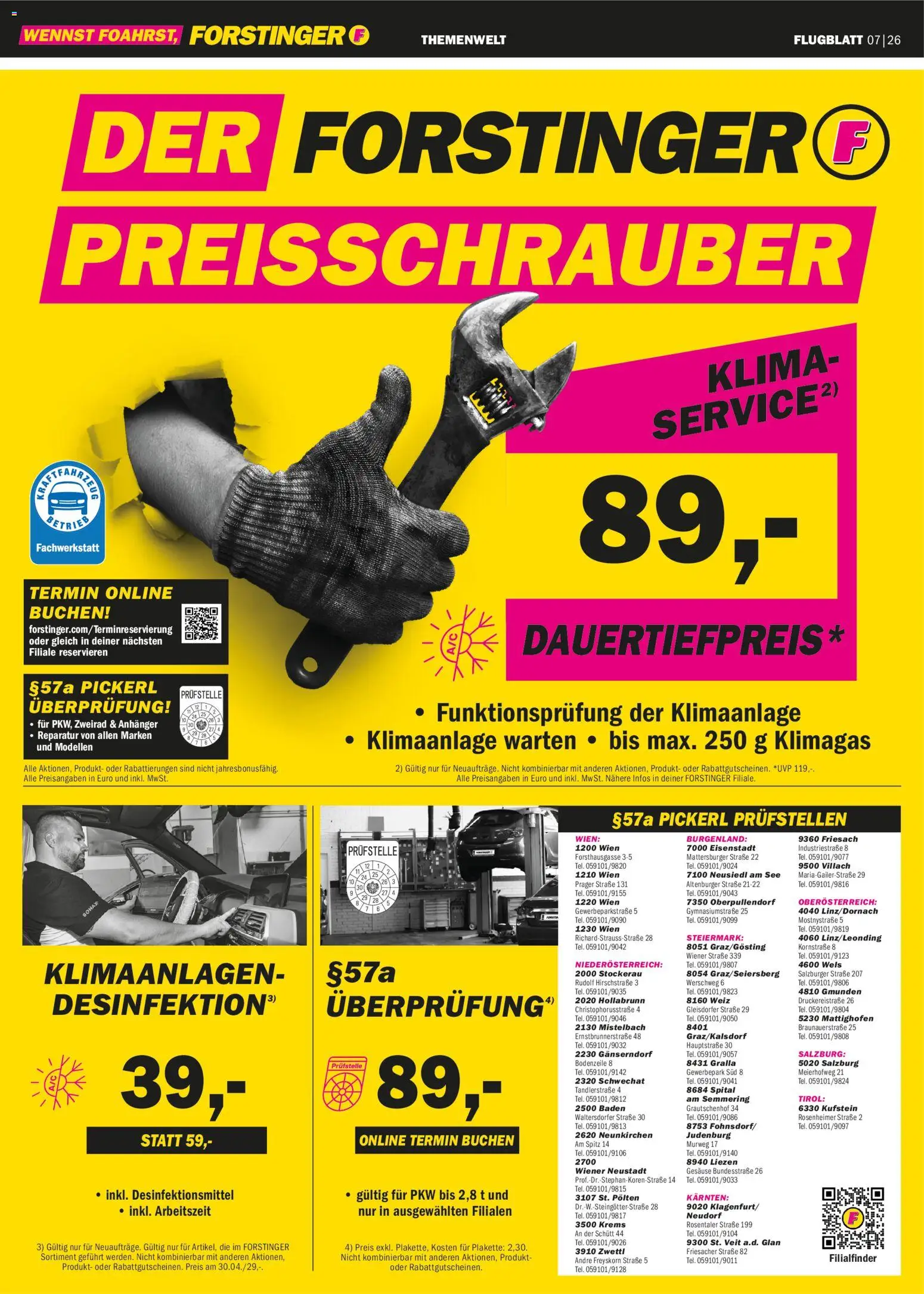 Forstinger Flugblatt gültig ab 24.06.2026 | Seite: 4 | Produkte: Klimaanlage