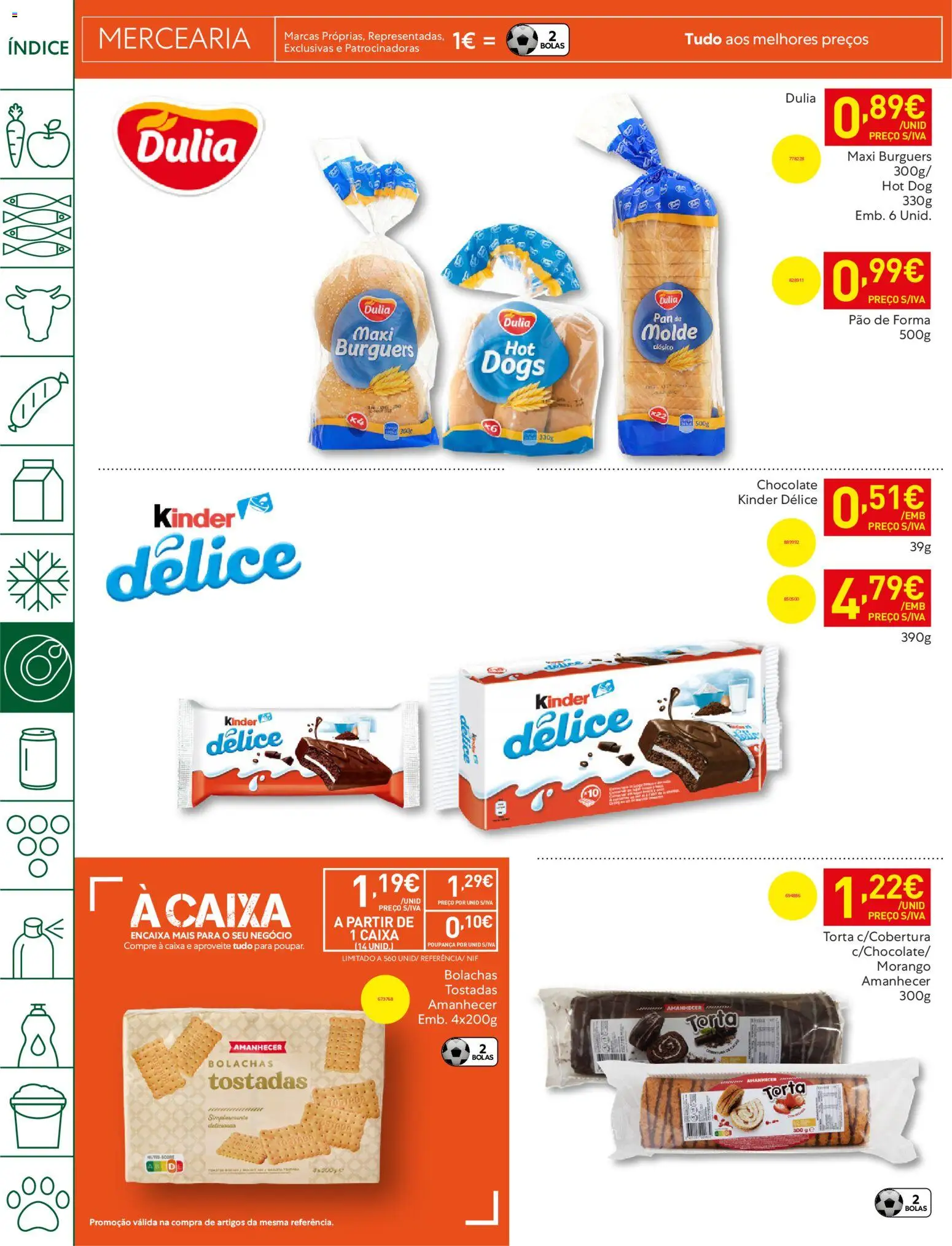 Recheio folheto │ válido de 14.04.2026 | Página: 26 | Produtos: Pão de forma, Bolachas, Caixa, Pão