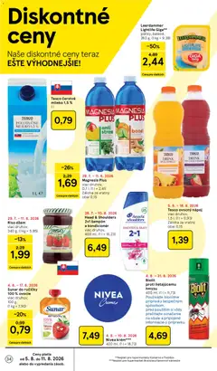 Tesco leták platný od 05.08.2026 | Strana: 34