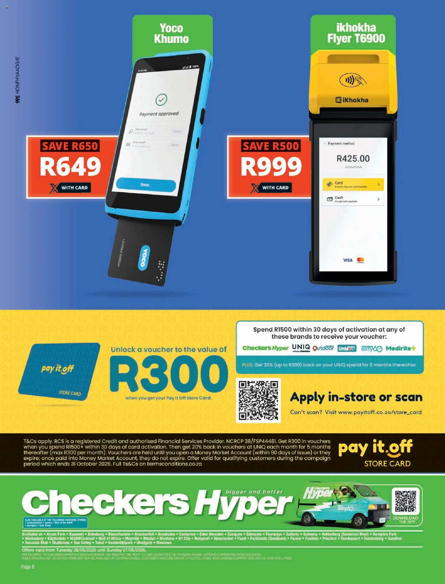 New Checkers catalogue – valid from 26.05.2026 | Page: 8 | Products: Tap