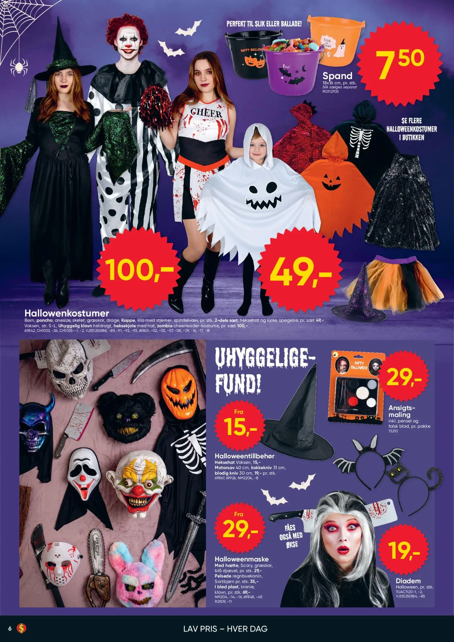 Bigdollar tilbudsavis – gyldig fra 22/09/2026 | Side: 6 | Produkter: Slik, Maling