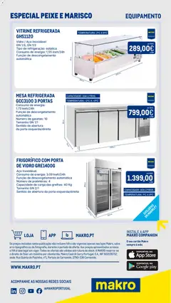Pré-visualização Makro Especial Peixe e Marisco válido de 20/07/2026 | Página: 39 | Produtos: Porta, Frigorífico, Portas, Peixe