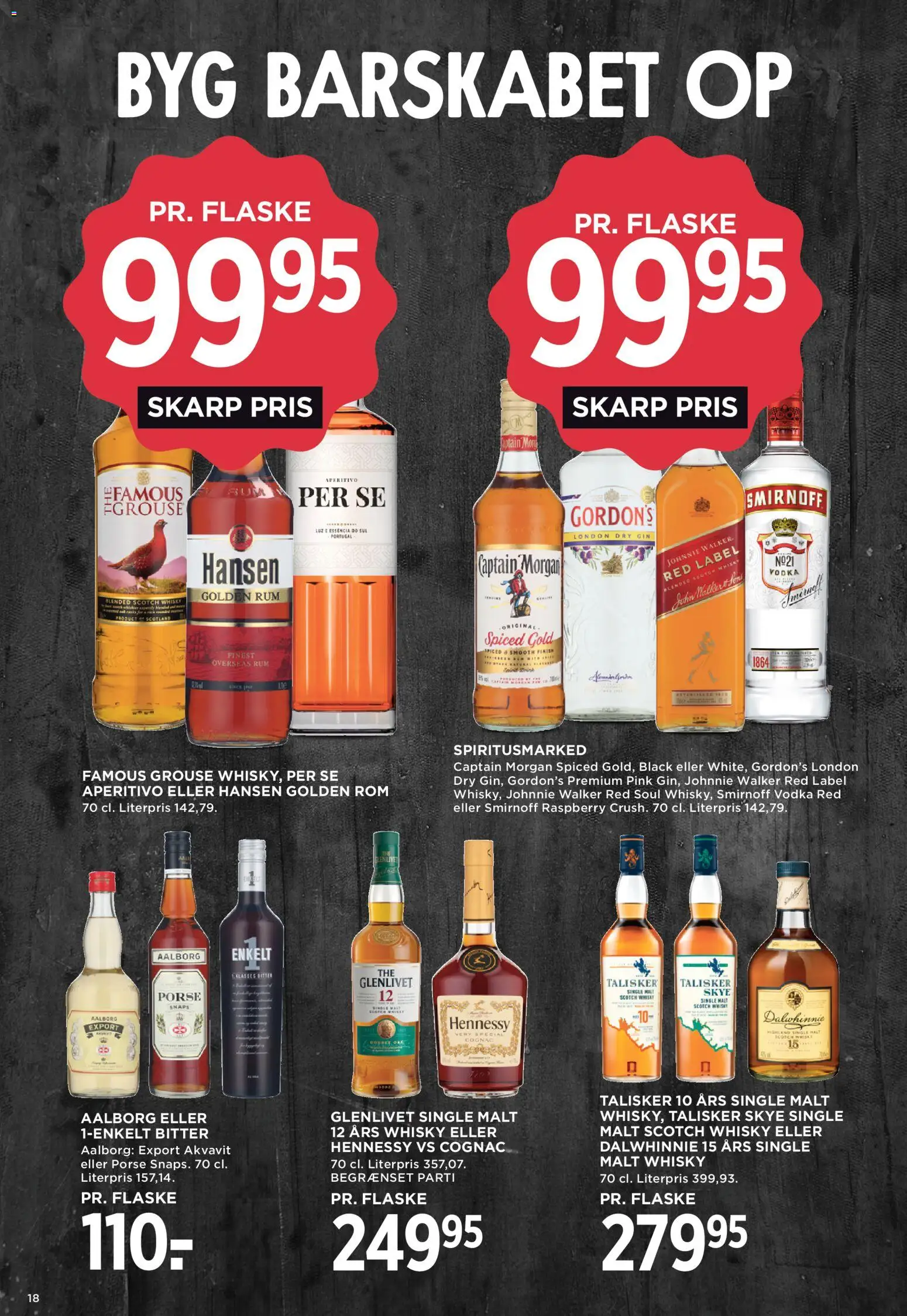 Meny tilbudsavis – gyldig fra 09/09/2026 | Side: 27 | Produkter: Gin, Vodka, Whisky, Captain Morgan