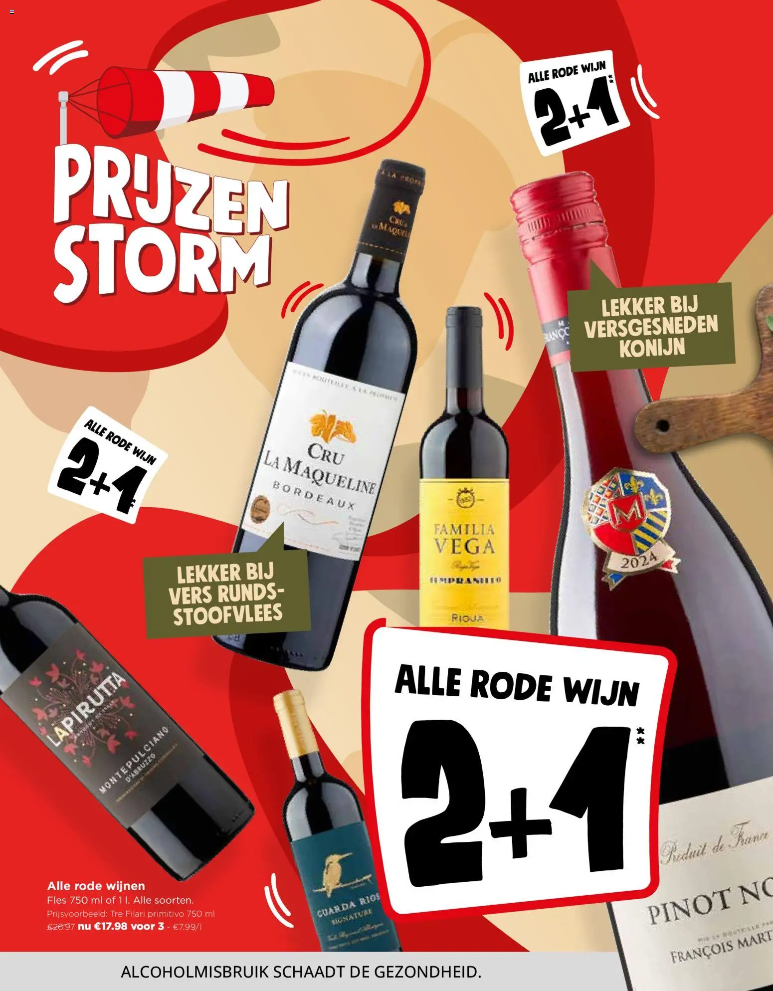 {H1} | Pagina: 12 | Producten: Fles, Stoofvlees, Wijn, La