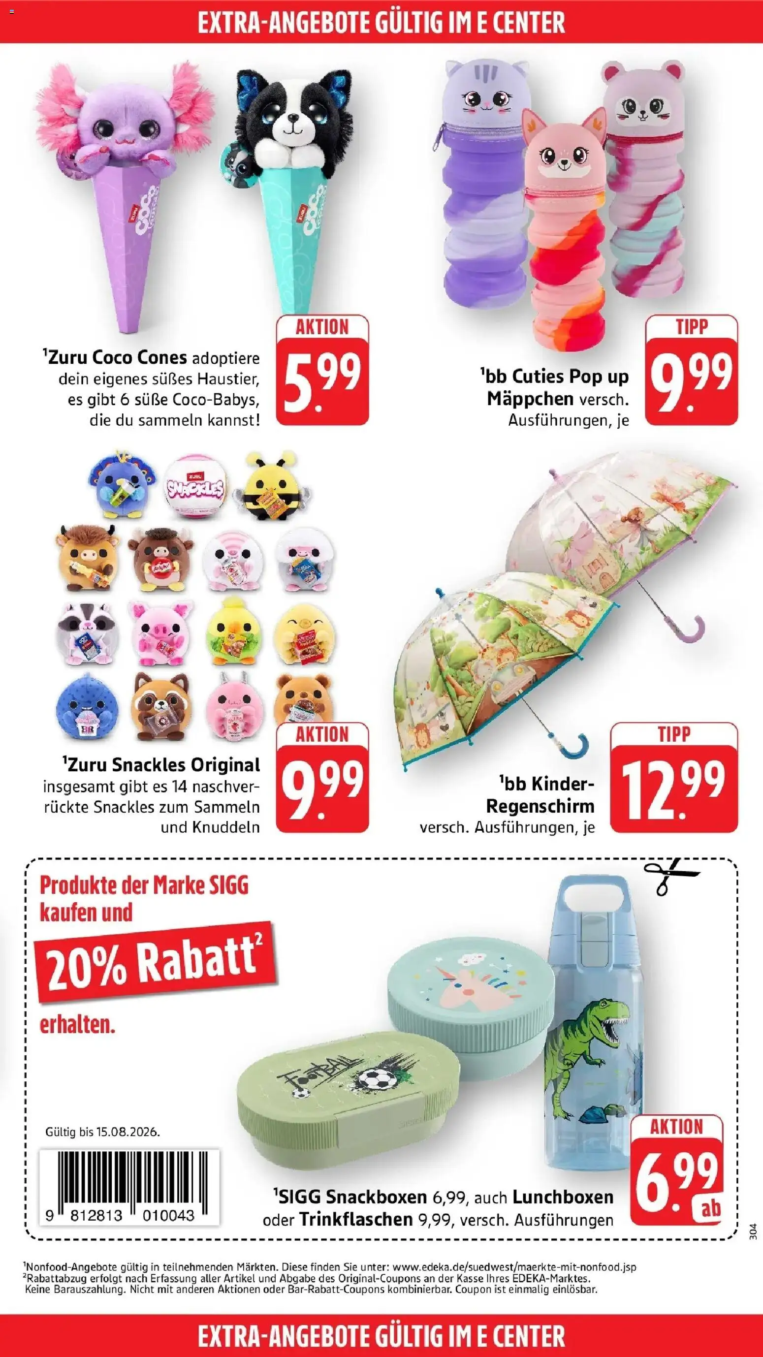 Edeka Prospekt Offenbach (ab 10.08.2026) » Angebote Online | Seite: 47 | Produkte: Regenschirm