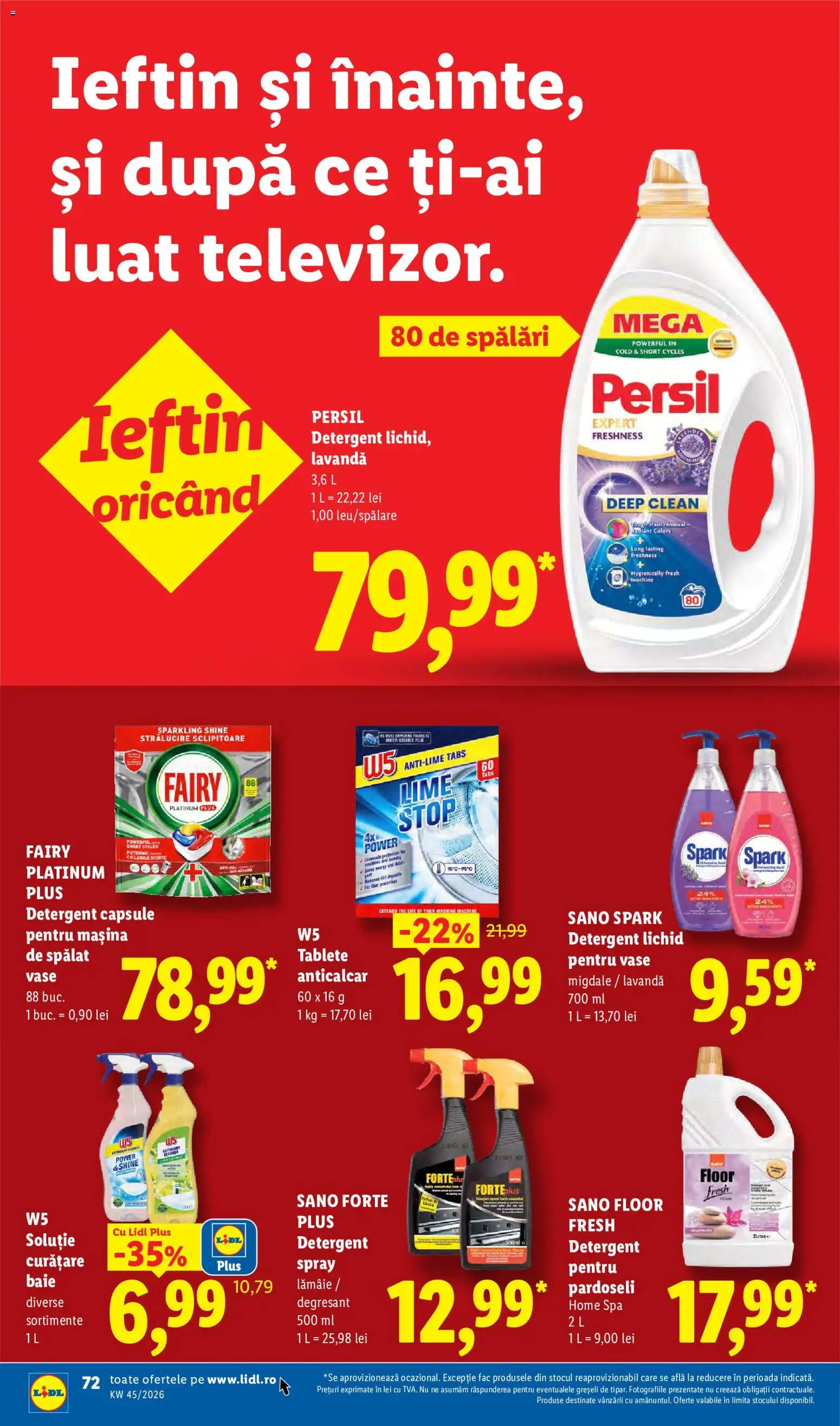 Noul catalog Lidl – valabil de la 02.11.2026 | Pagină: 72