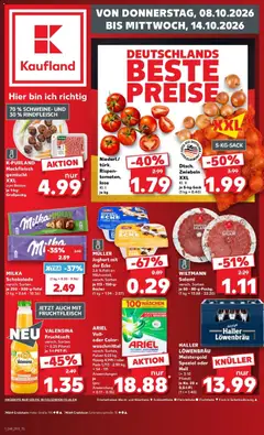 Kaufland Prospekt Crailsheim ab 08.10.2026 gültig