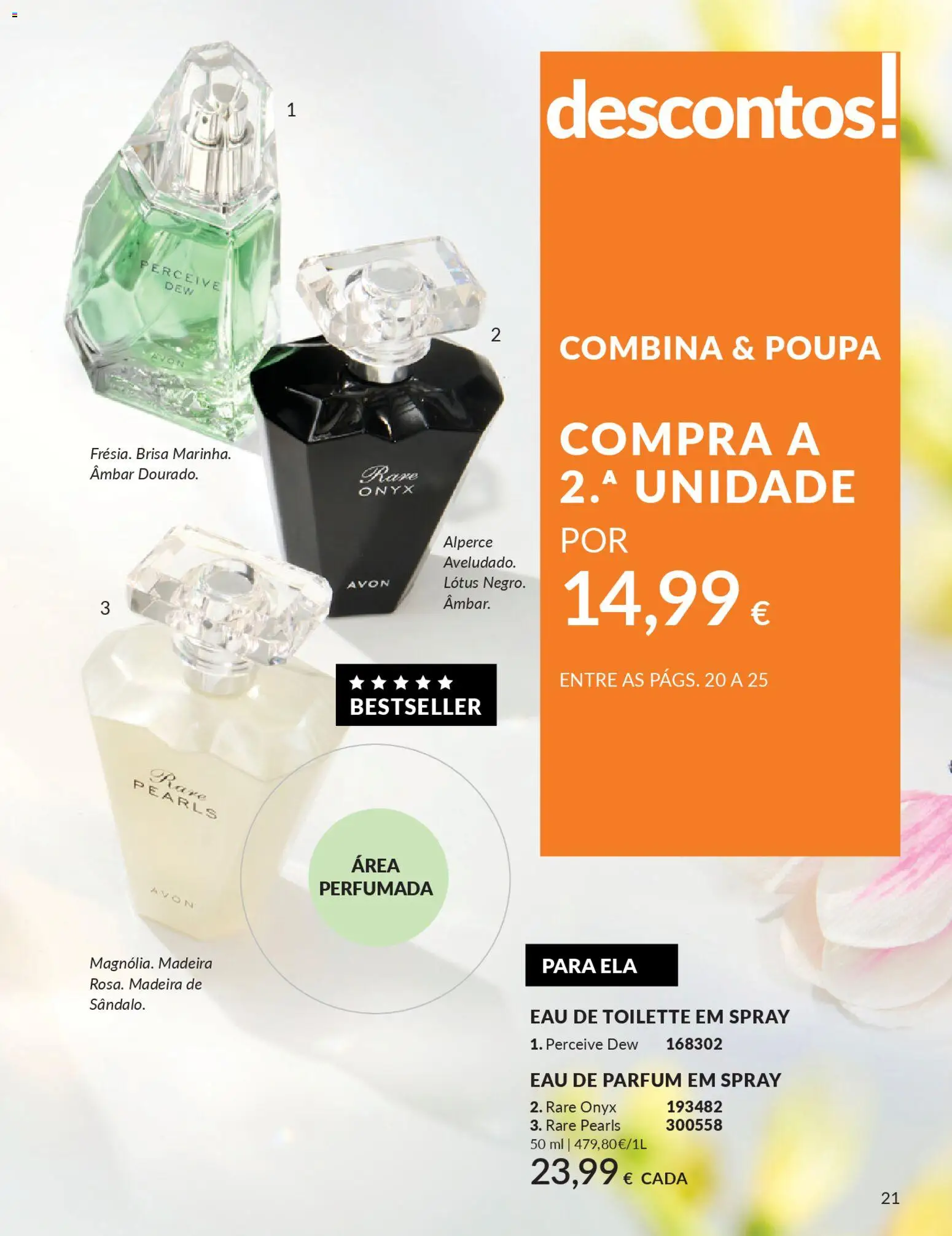 Catálogo Avon Campanha 4 │ válido de 01.04.2026 | Página: 21 | Produtos: Perfume, Eau de toilette