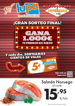 Vista previa Lupa Supermercados folleto válido desde el 14.05.2026