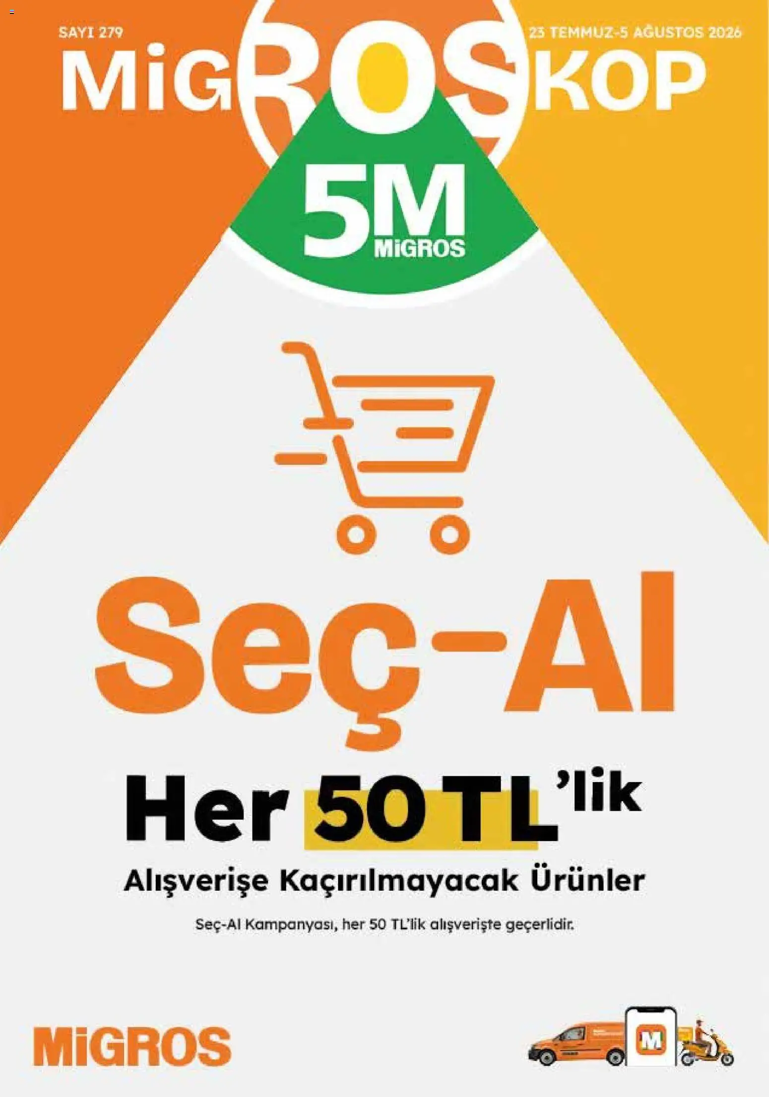 Migros Katalog - 5M Migroskop Dijital (23 Temmuz 2026) catalogue cover