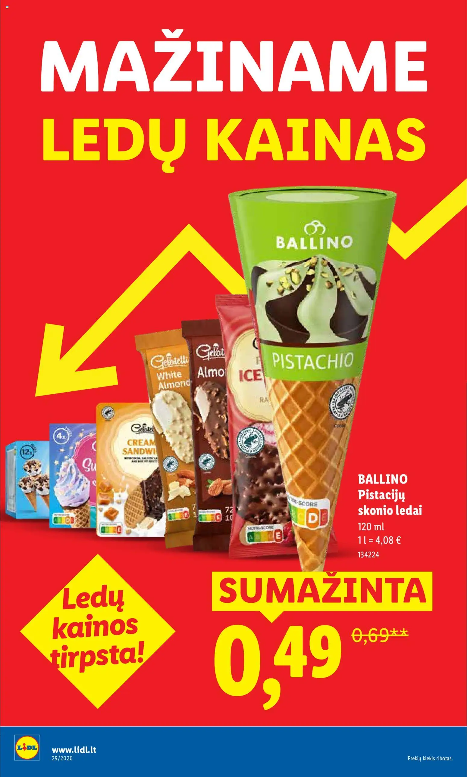 LIDL akcijos nuo 2026.07.13 | Puslapis: 4 | Prekių: Salota, Pievagrybiai