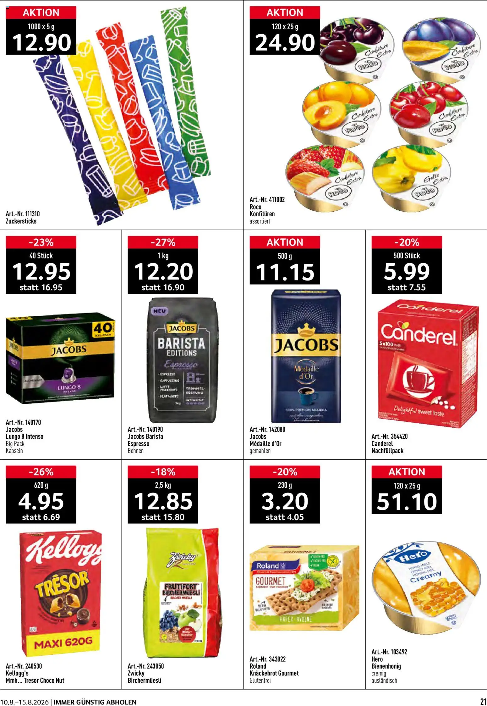 Prodega aktionen – gültig ab 10.08.2026 | Seite: 21 | Produkte: Miele