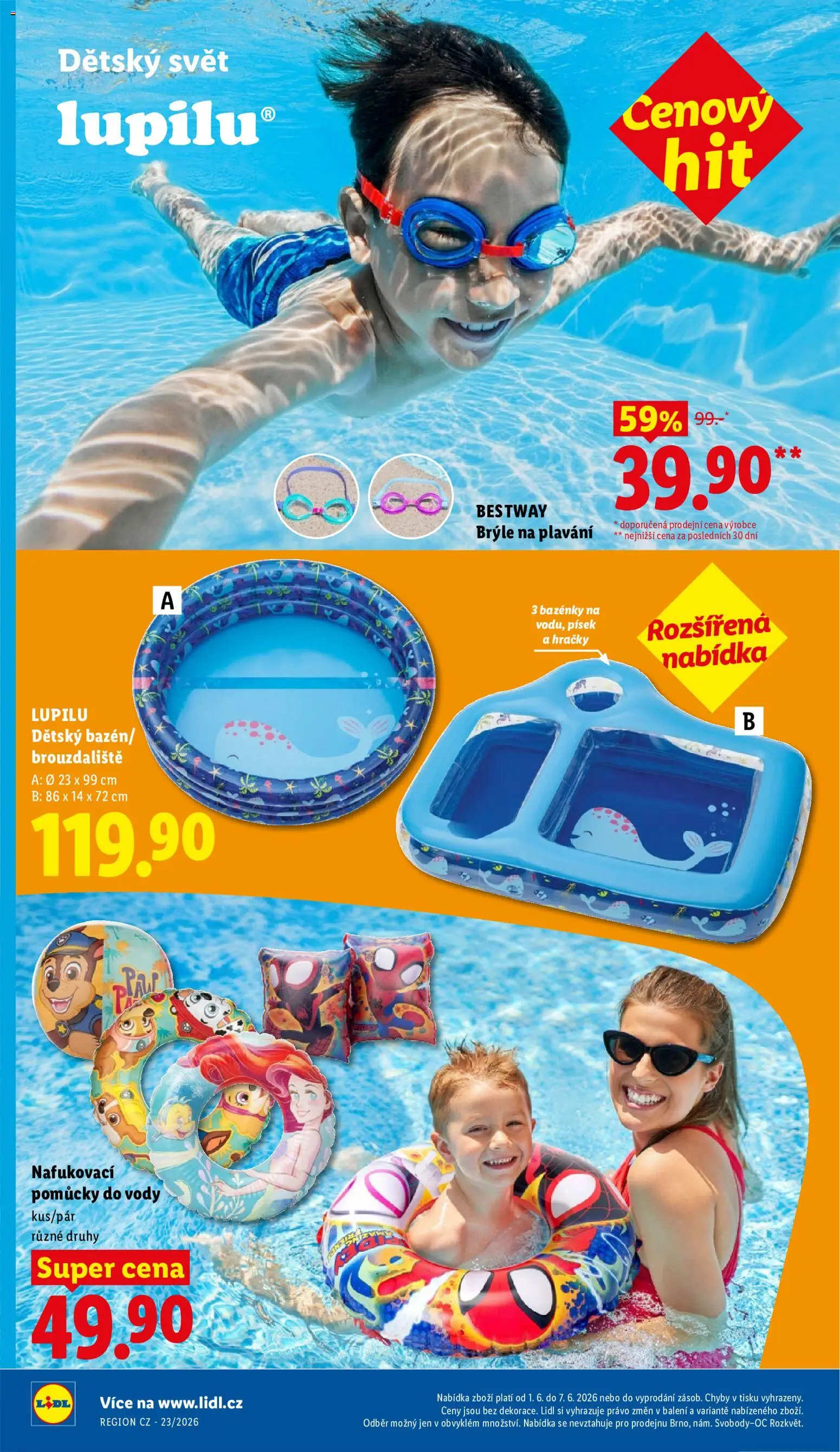 Lidl leták - Spotřební zboží od 01.06.2026 | Strana: 12 | Produkty: Brýle, Písek, Hračky