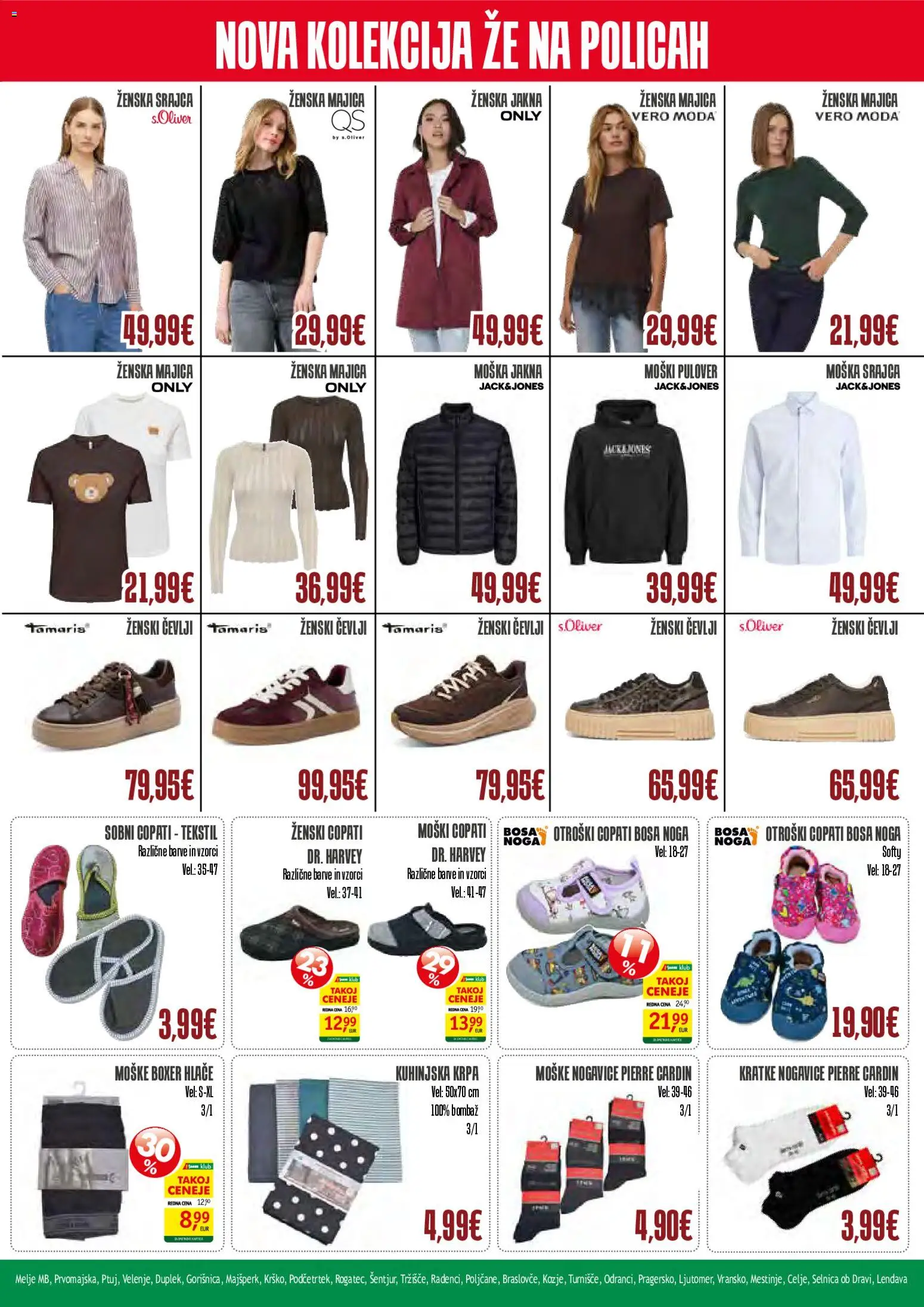 Novi Jager katalog ponudbe – veljaven od 19.08.2026 | Stran: 2 | Izdelki: Majica, Pulover, Nogavice, Copati
