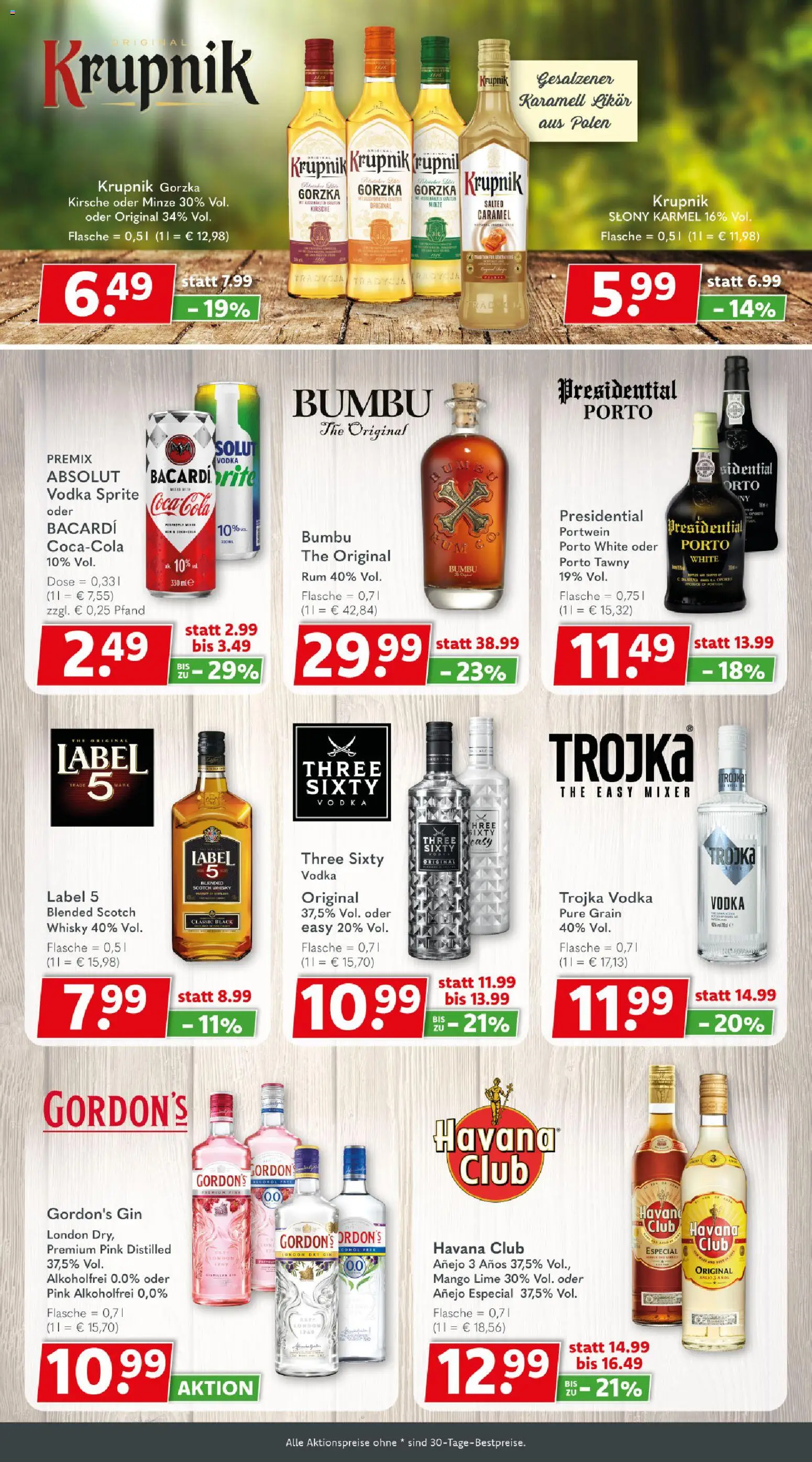 Getränkeland Prospekt Berlin - Brandenburg – gültig ab 12.10.2026 | Seite: 5 | Produkte: Bacardi, Whisky, Rum, Gin