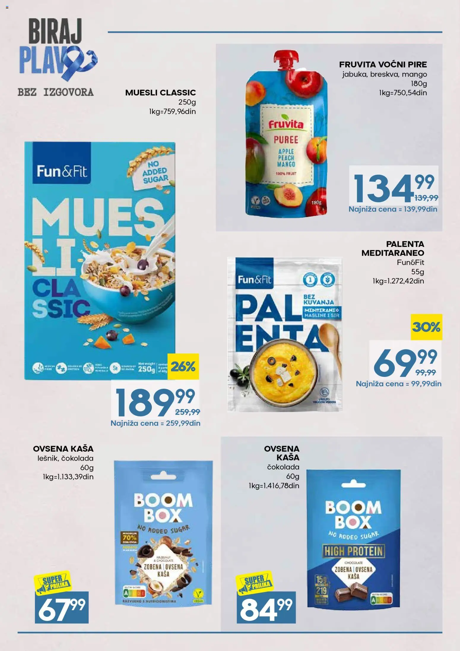 Idea katalog - važi od 01.11.2026 | Strana: 10 | Proizvode: Protein, Masline, Kaša, Sir