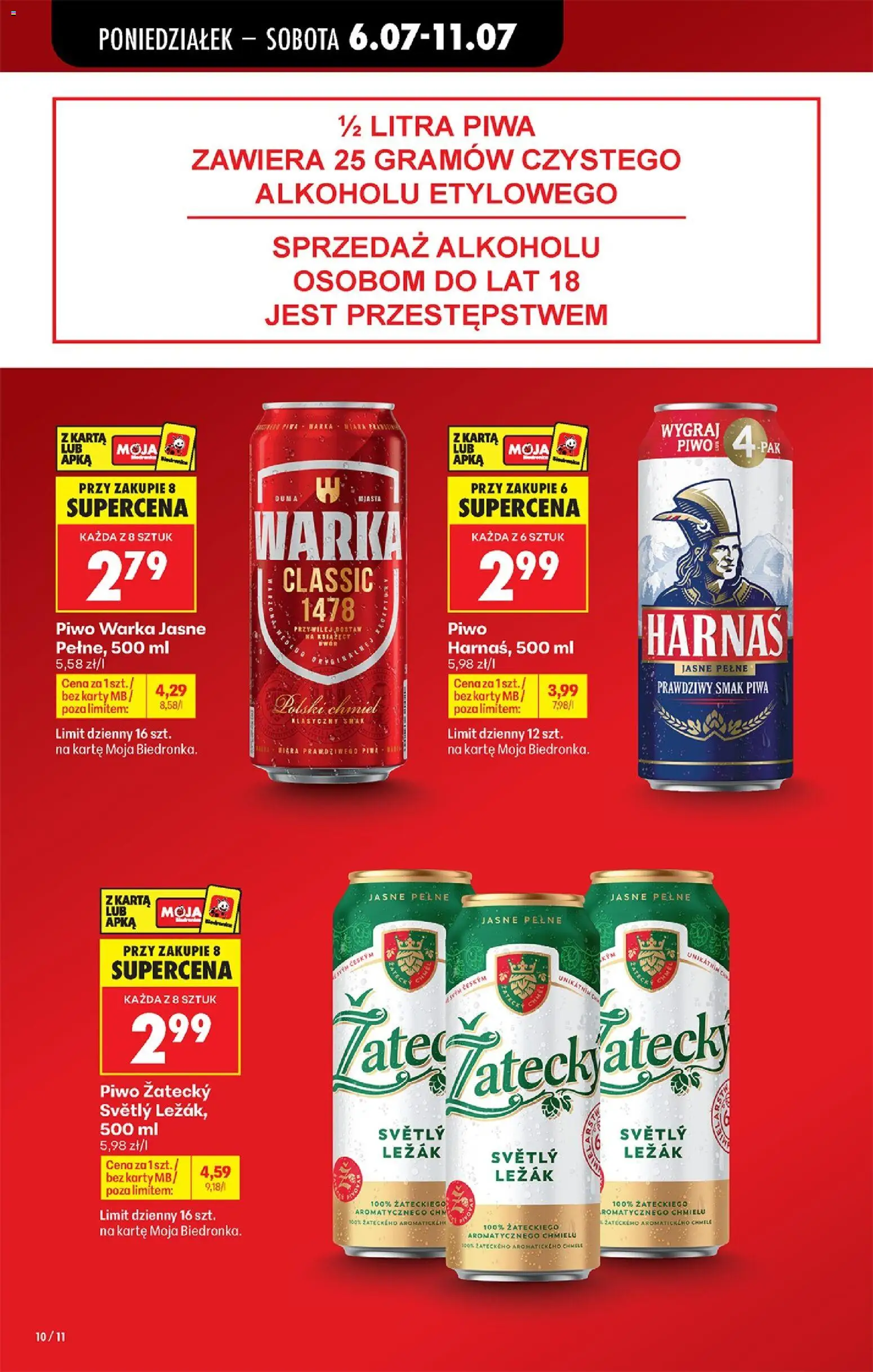Biedronka Polsko leták od 06.07.2026 | Strana: 12 | Produkty: Karty