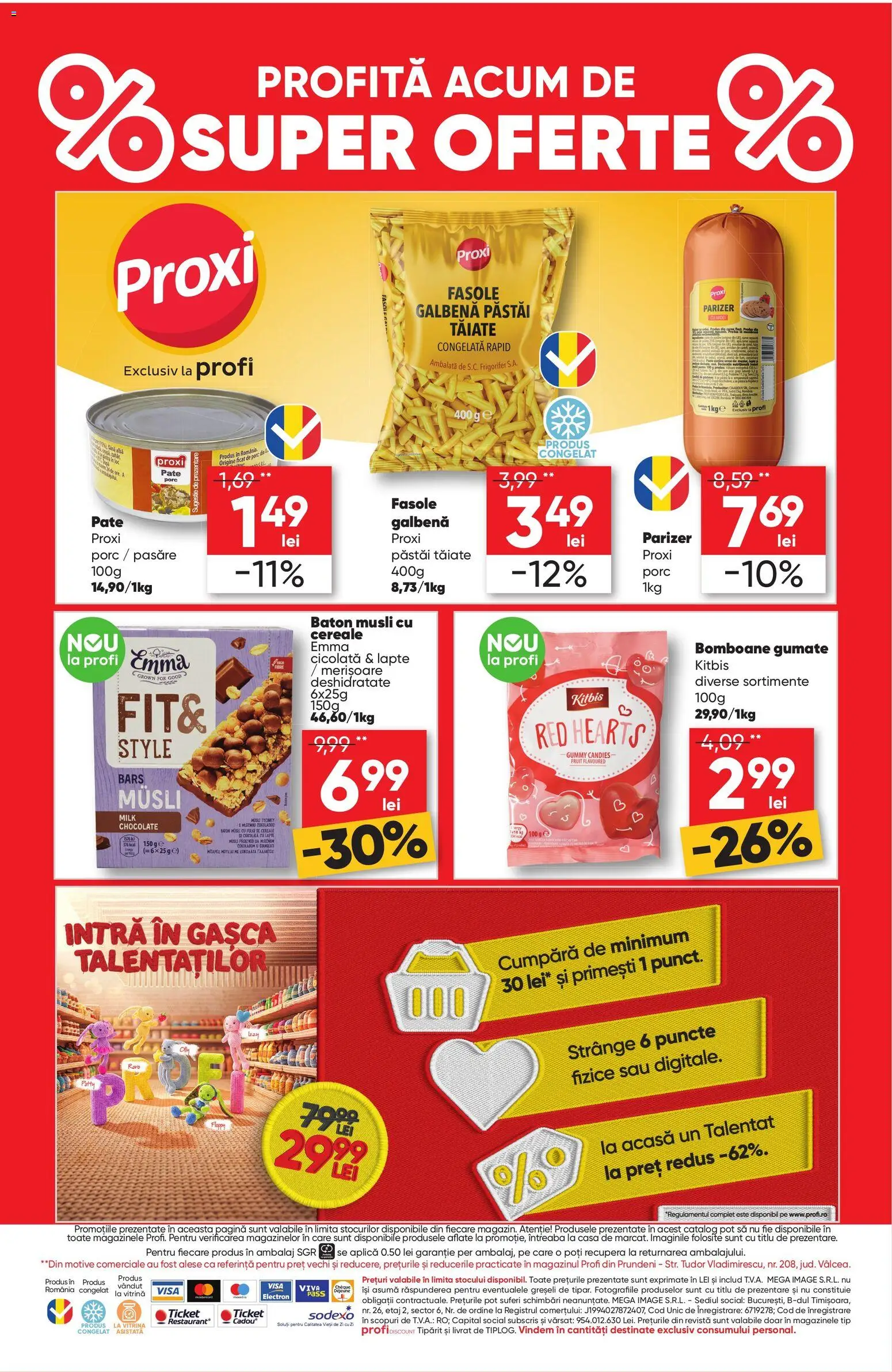 Noul catalog Profi – valabil de la 17.09.2026 | Pagină: 4 | Produse: Style, Pate, Ardei, Parizer