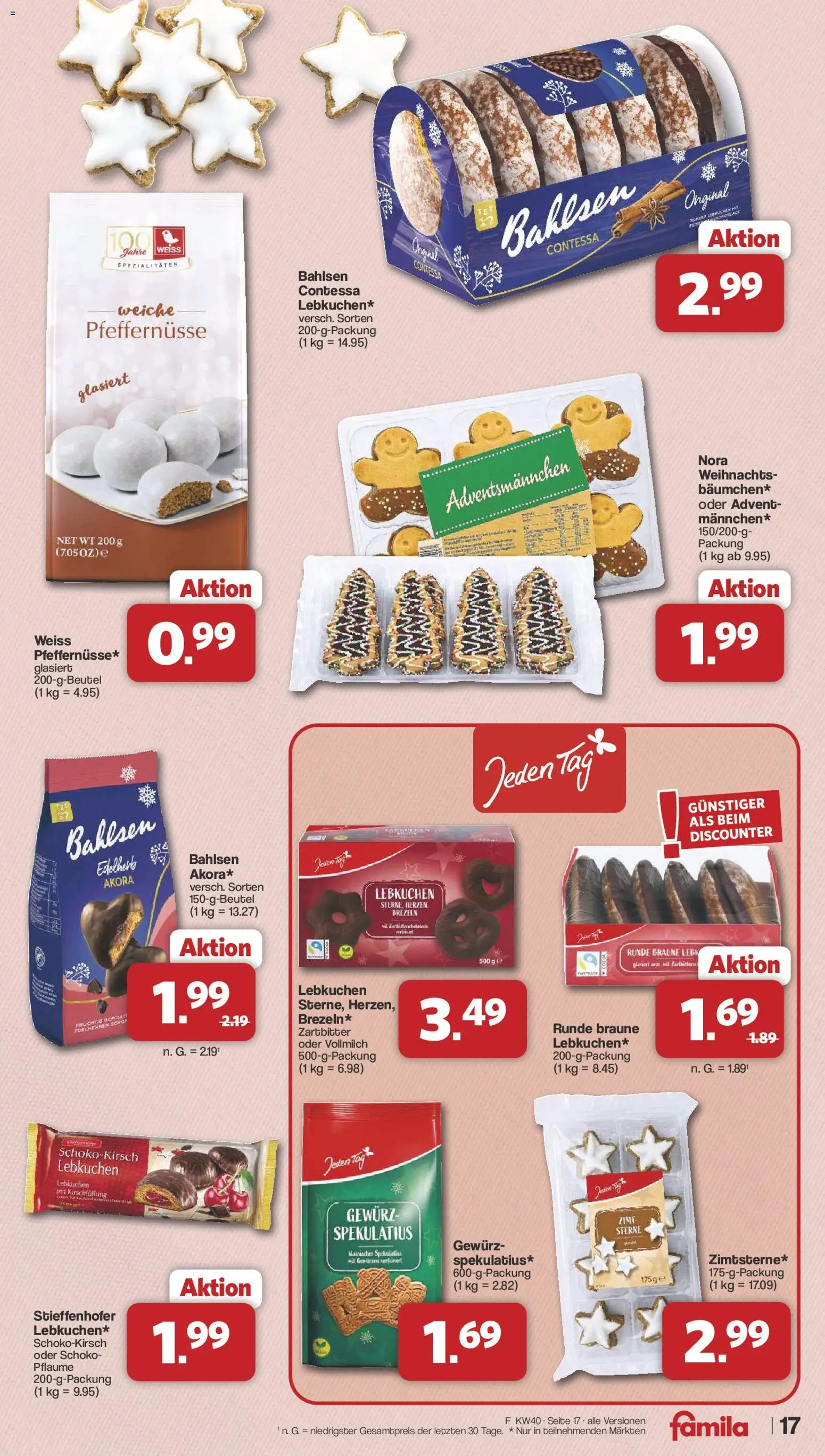 Famila Nordwest Prospekt – gültig ab 28.09.2026 | Seite: 17 | Produkte: Spezialitäten