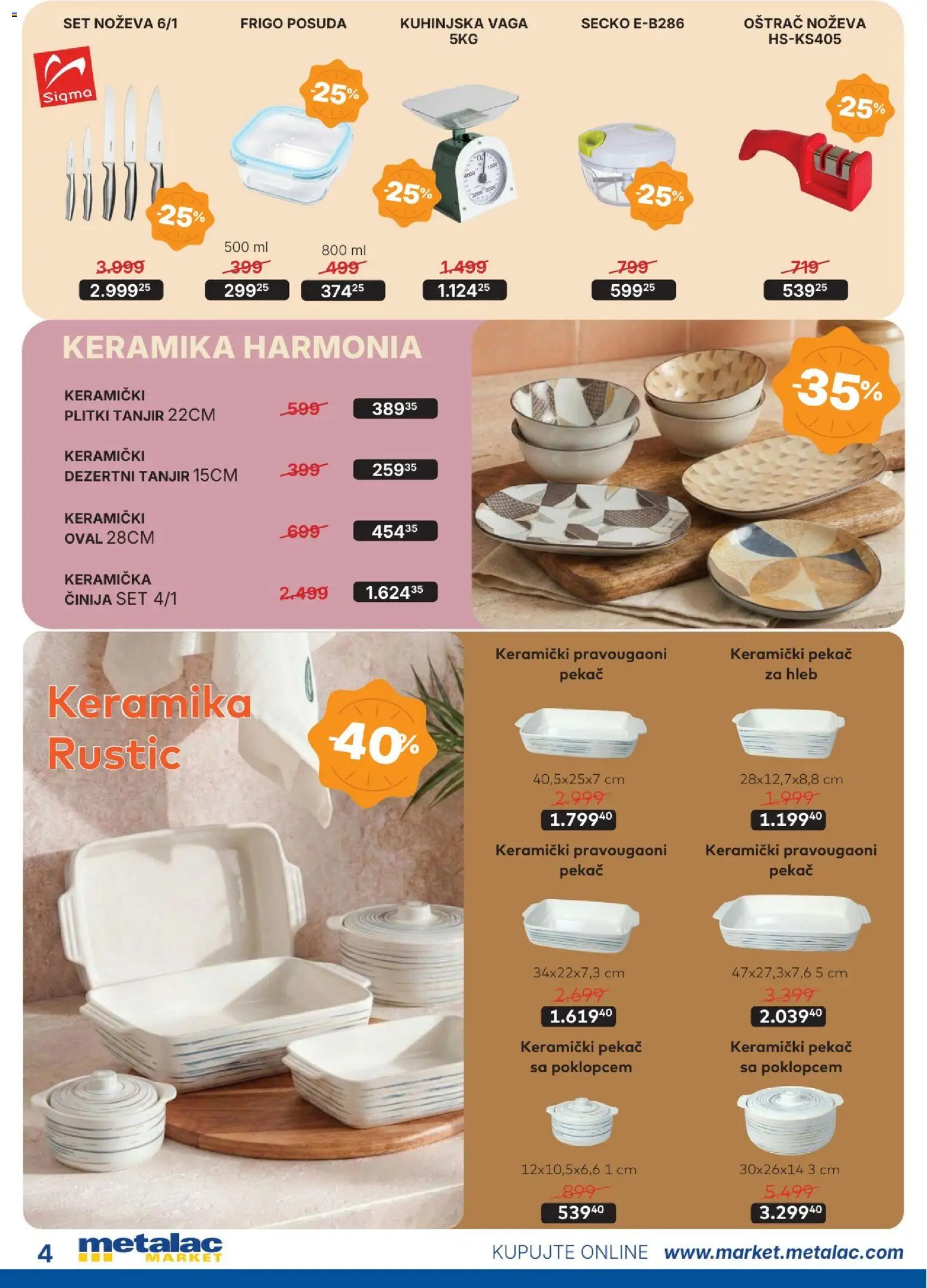 Metalac Market katalog - važi od 01.08.2026 | Strana: 4
