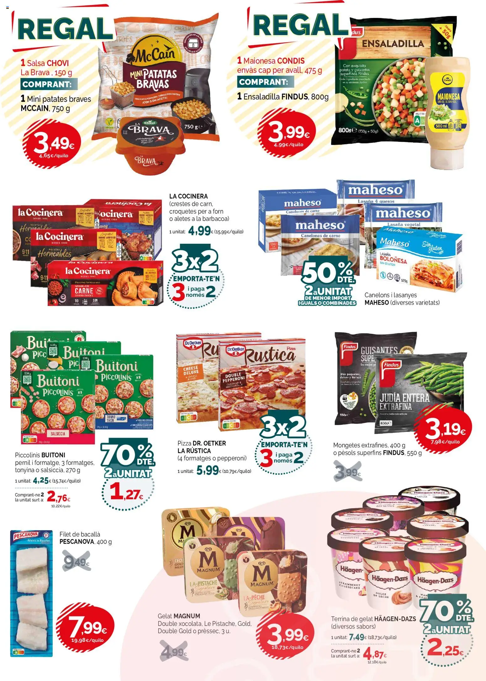 Condis - folleto │ válido desde el 30/09/2026 | Página: 11 | Productos: Pizza, Magnum, Lasaña, Canelones