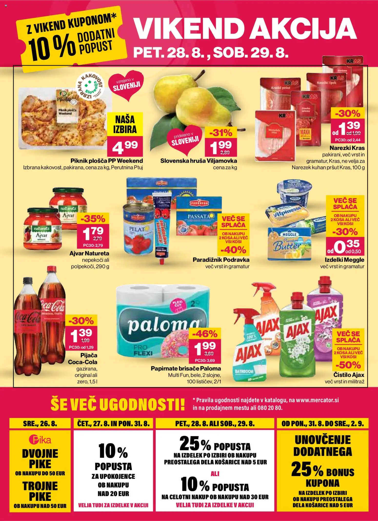 Novi Mercator katalog ponudbe – veljaven od 27.08.2026 | Stran: 32