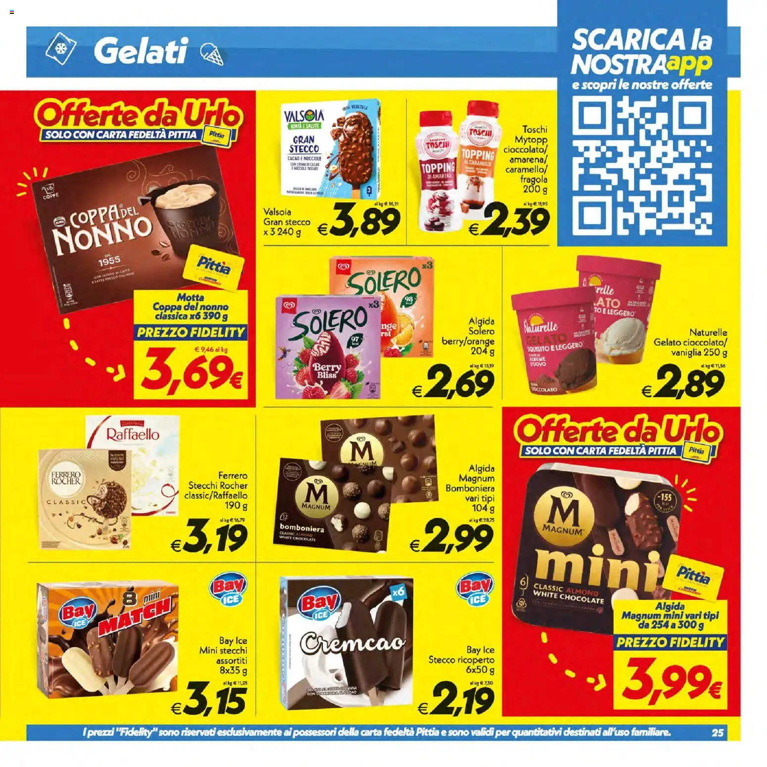 Volantino SuperConveniente del 14/07/2026 | Pagina: 25 | Prodotti: Crema, Caffè, Gelato, Nocciole