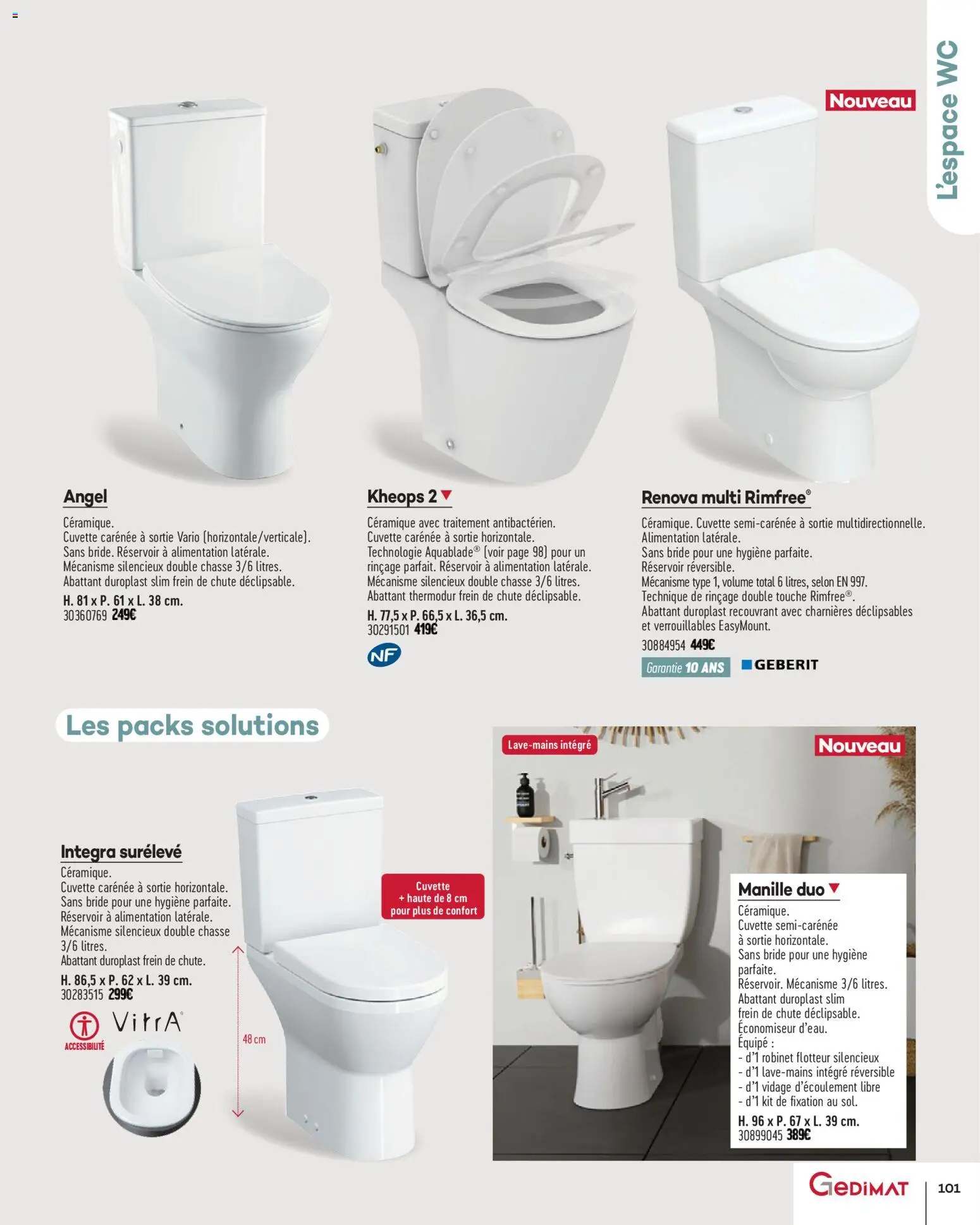 {H1} | Page: 101 | Produits: Robinet