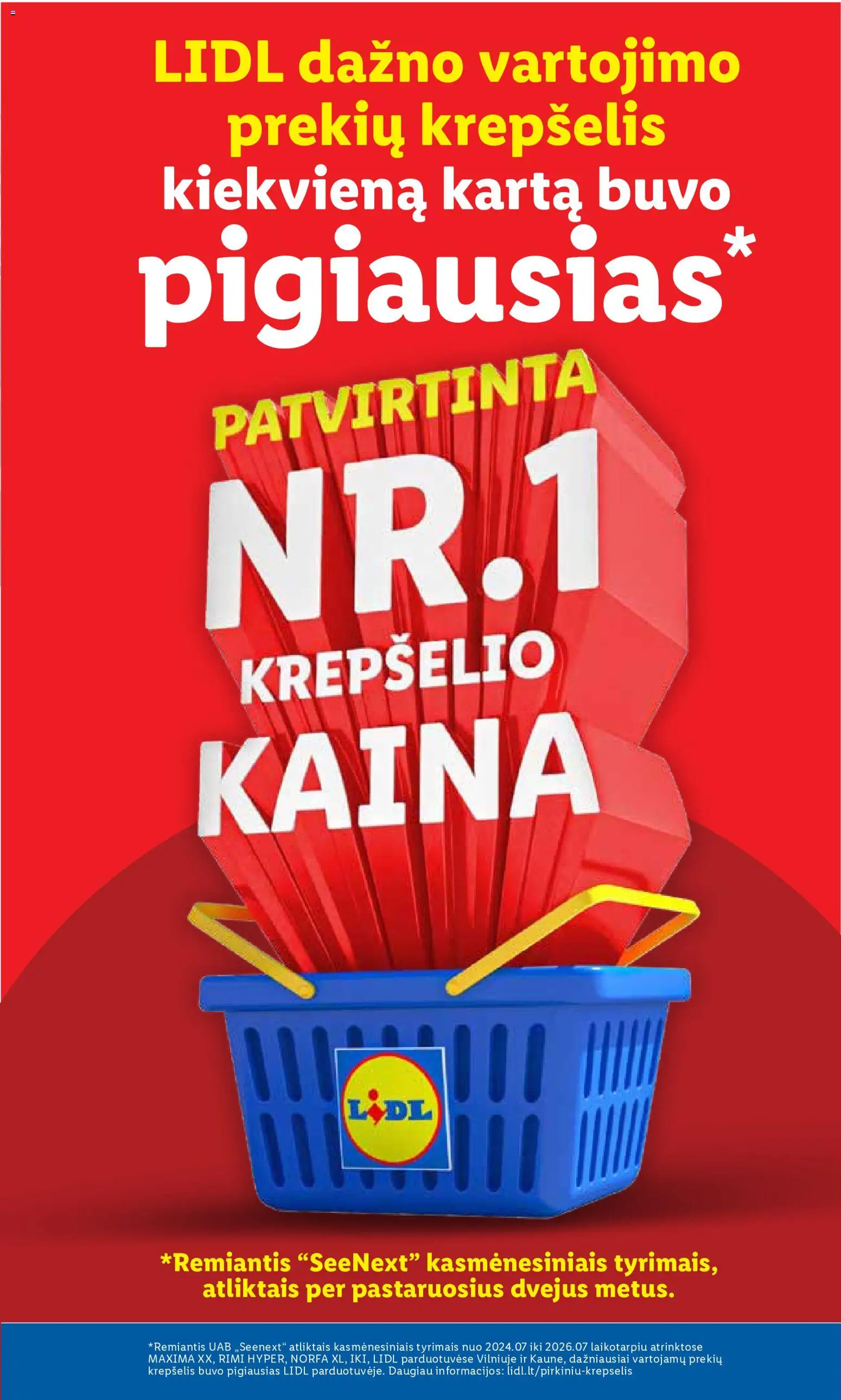 LIDL akcijos nuo 2026.10.26 | Puslapis: 21 | Prekių: Krepšelis