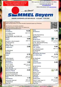 Simmel Bayern ab 11.05.2026 gültig