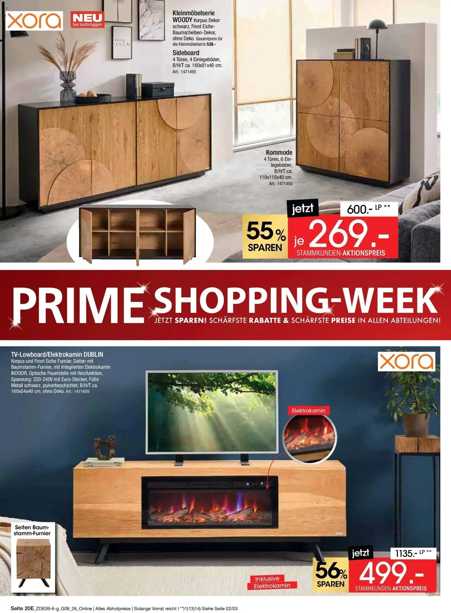 Zurbrüggen Prime Shopping week – gültig ab 12.09.2026 | Seite: 36 | Produkte: Sideboard, Kommode